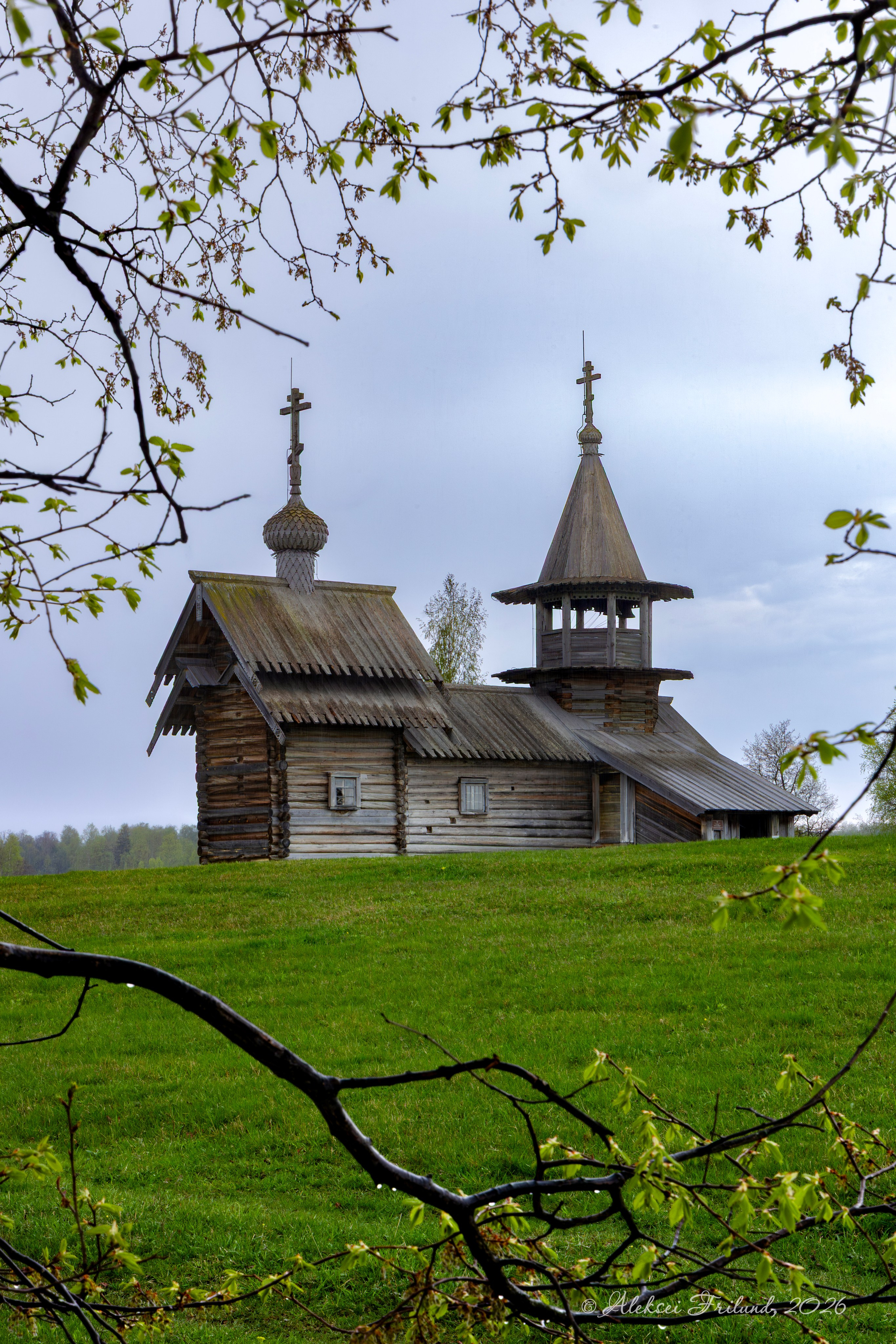 Музей-заповедник «Кижи». Аэросъемка. Фото и Видео в Карелии. Алексей Фрилунд