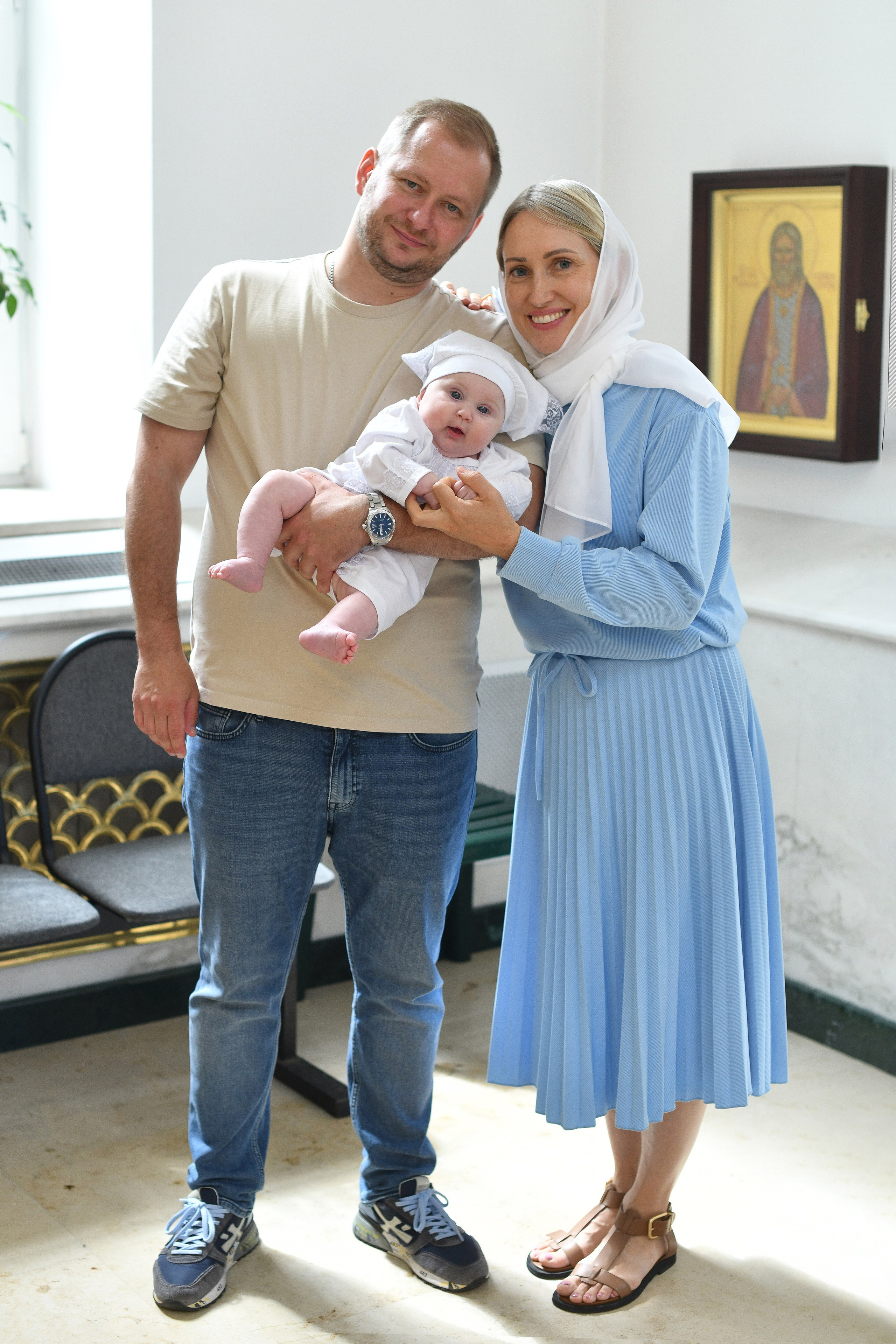 Крещение Александры. Свадебный и портретный фотограф в Москве Галина Борисова