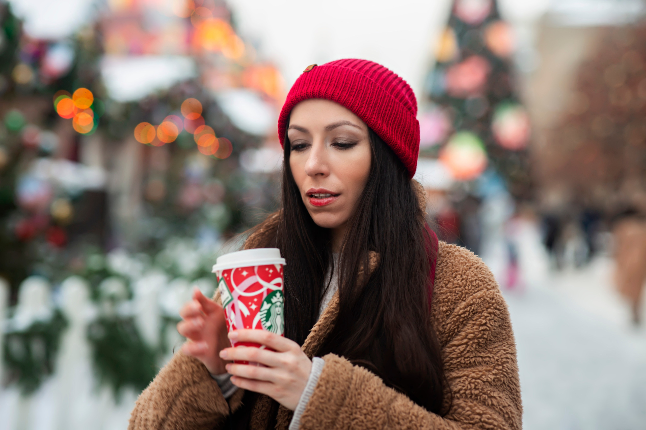 Новогодняя уличная фотосессия. Семейный и портретный фотограф в Москве Елена Флегант