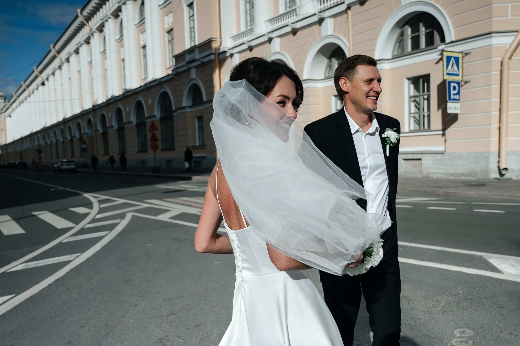 Свадебная фотопрогулка. Свадебный и семейный фотограф из Санкт-Петербурга Климов Анатолий