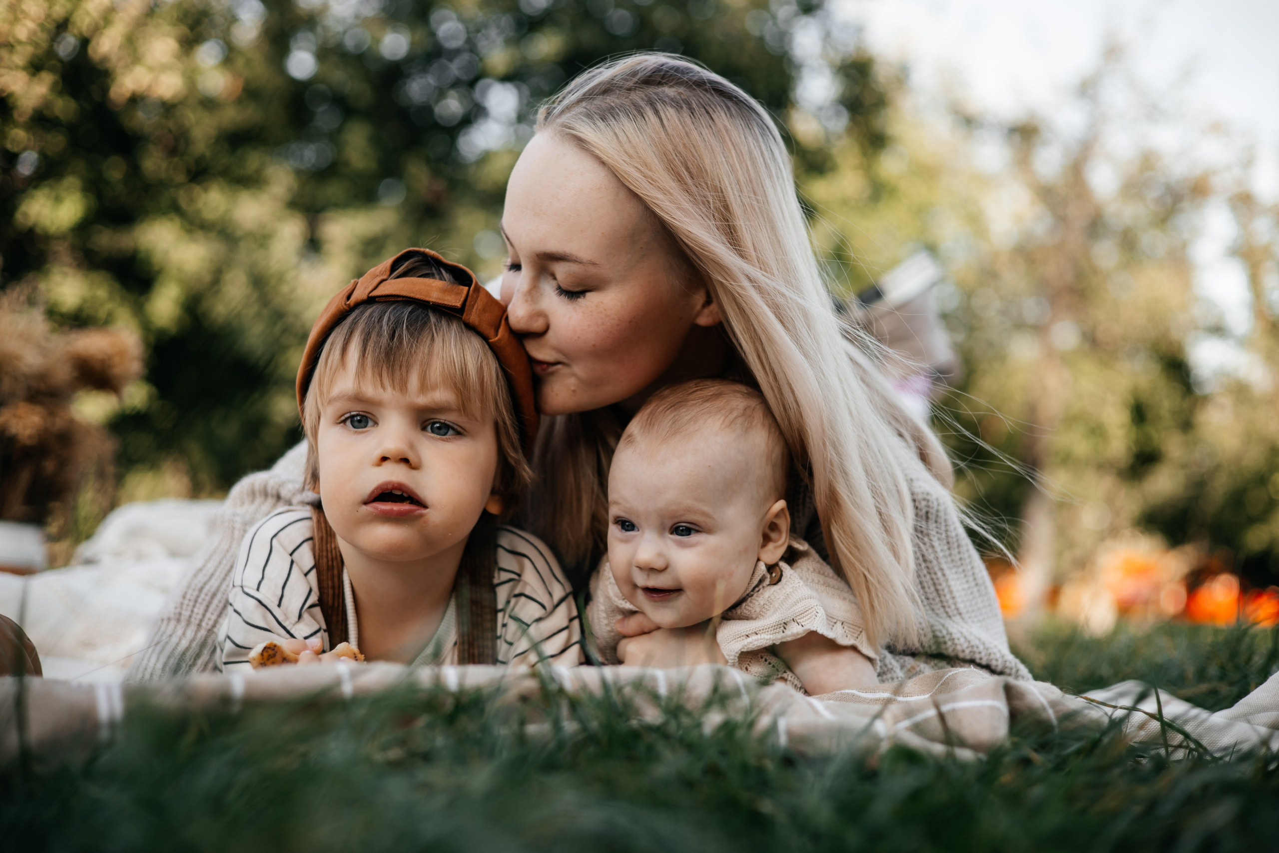 Семейные фотоистории на природе