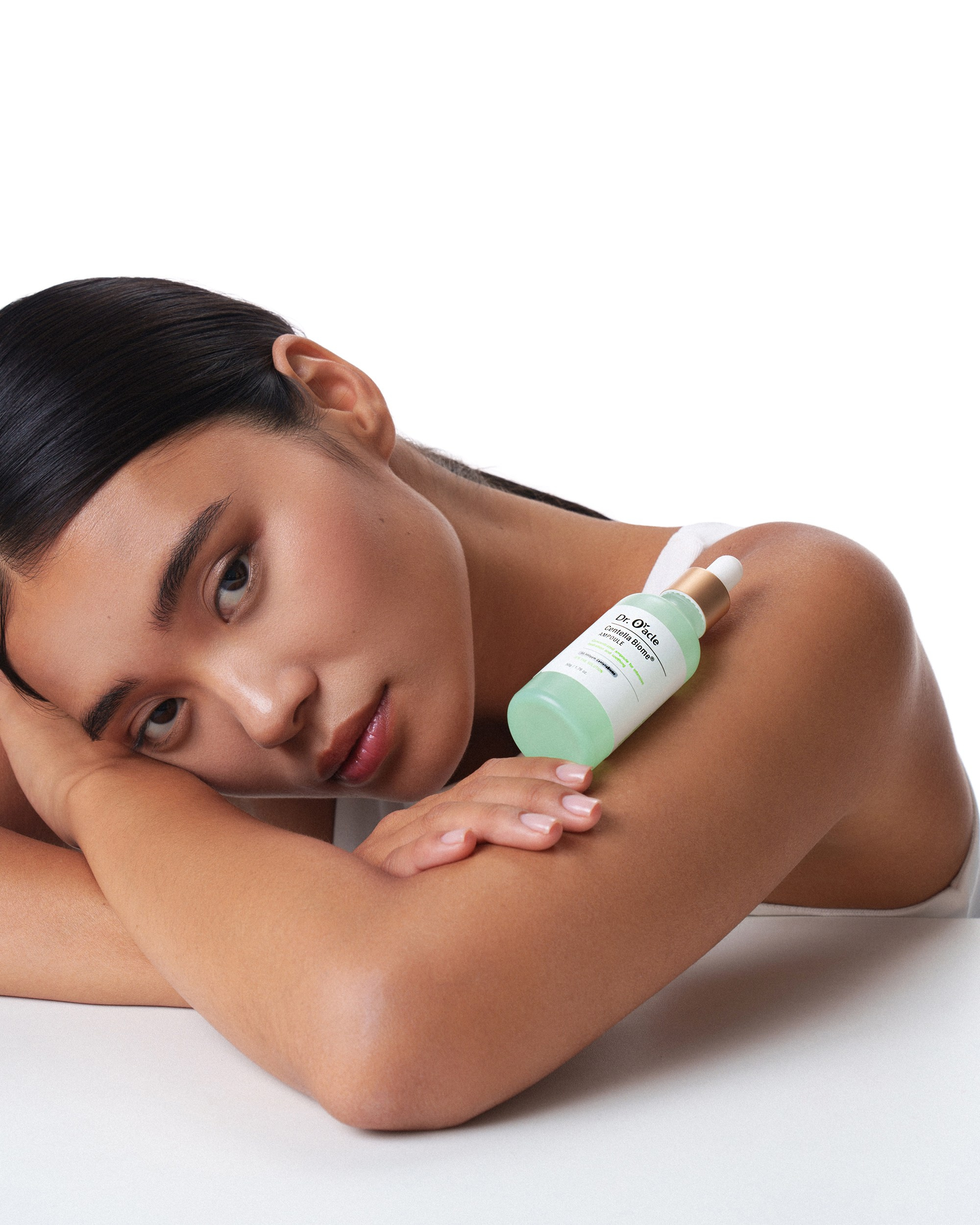 Бьюти съемка для бренда уходовой косметики Dr Oracle. Бьюти и предметный фотограф в Москве Светлана Грачева