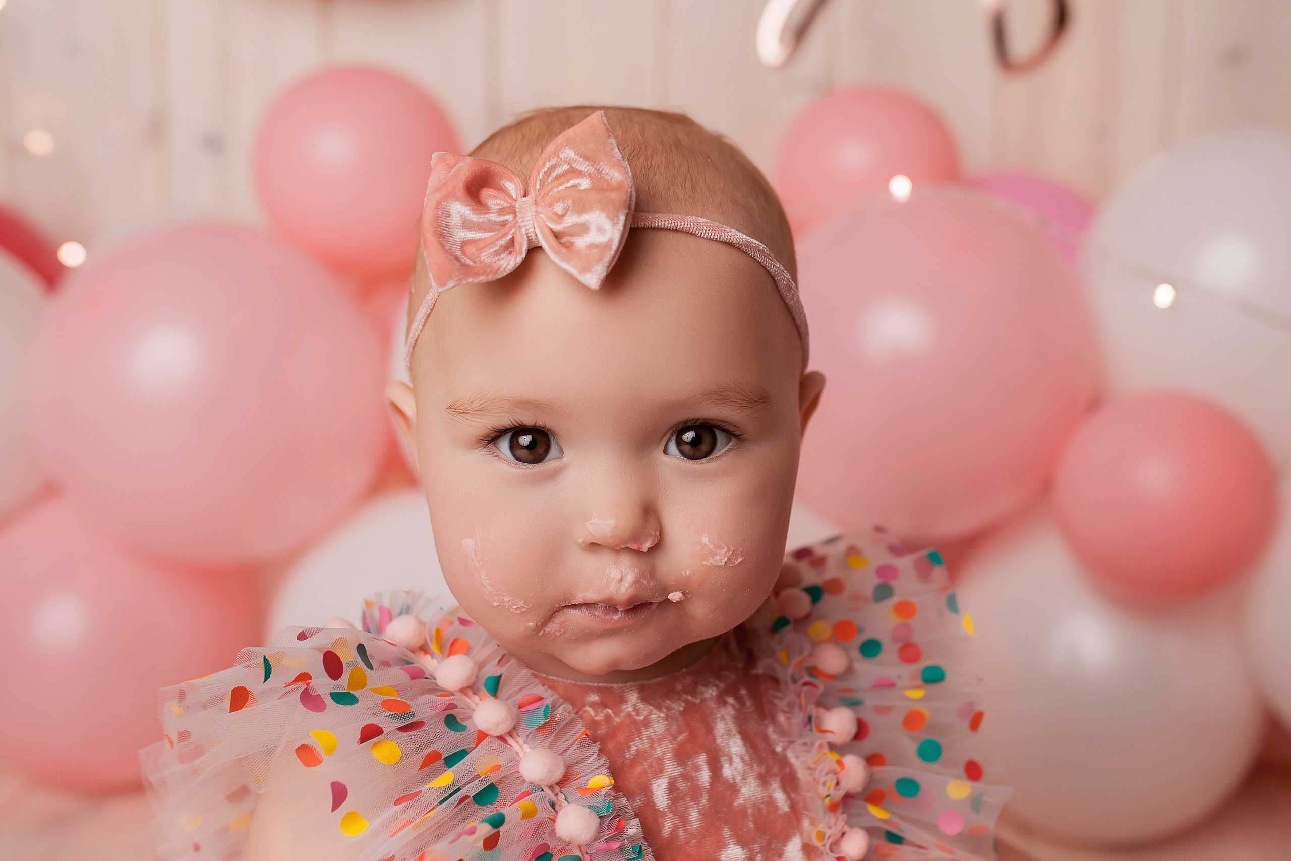 Есения, 1 годик. Фотограф новорожденных в Новокузнецке Анна Горошникова