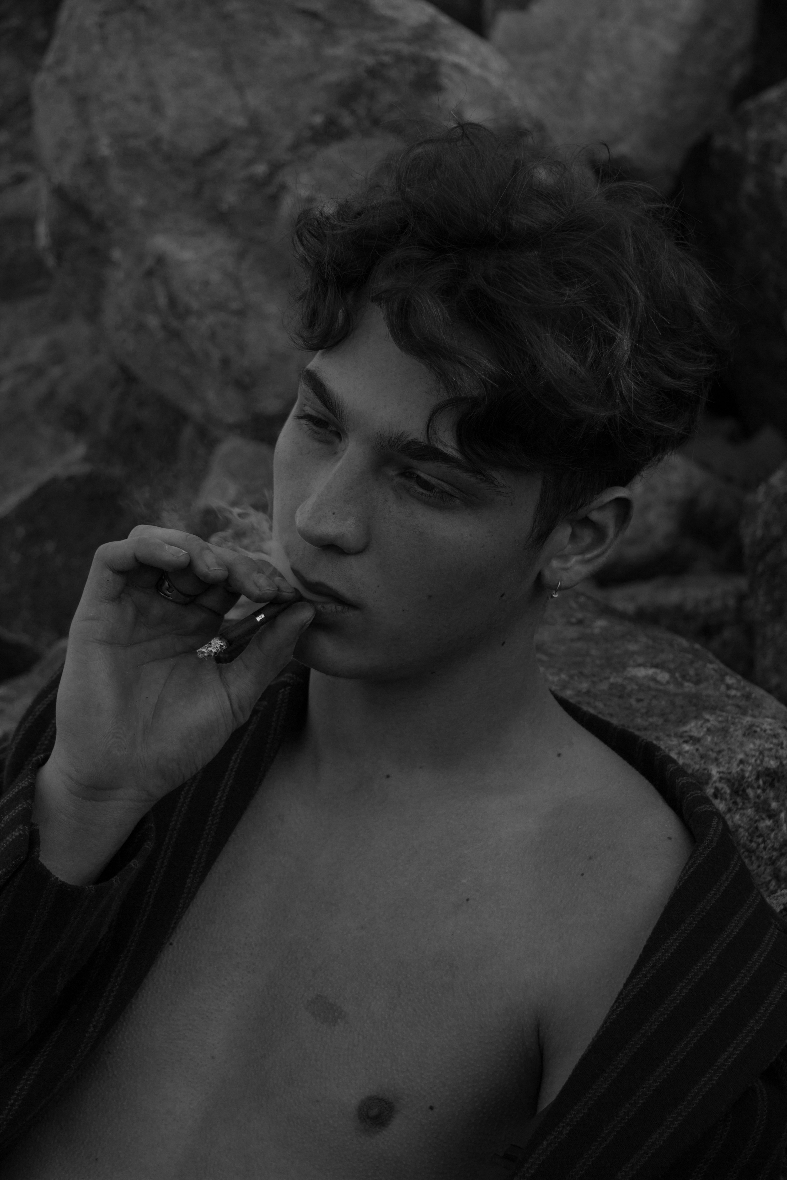 Даня на Балтийском море. Фотограф Анастасия Горлач в Калининграде