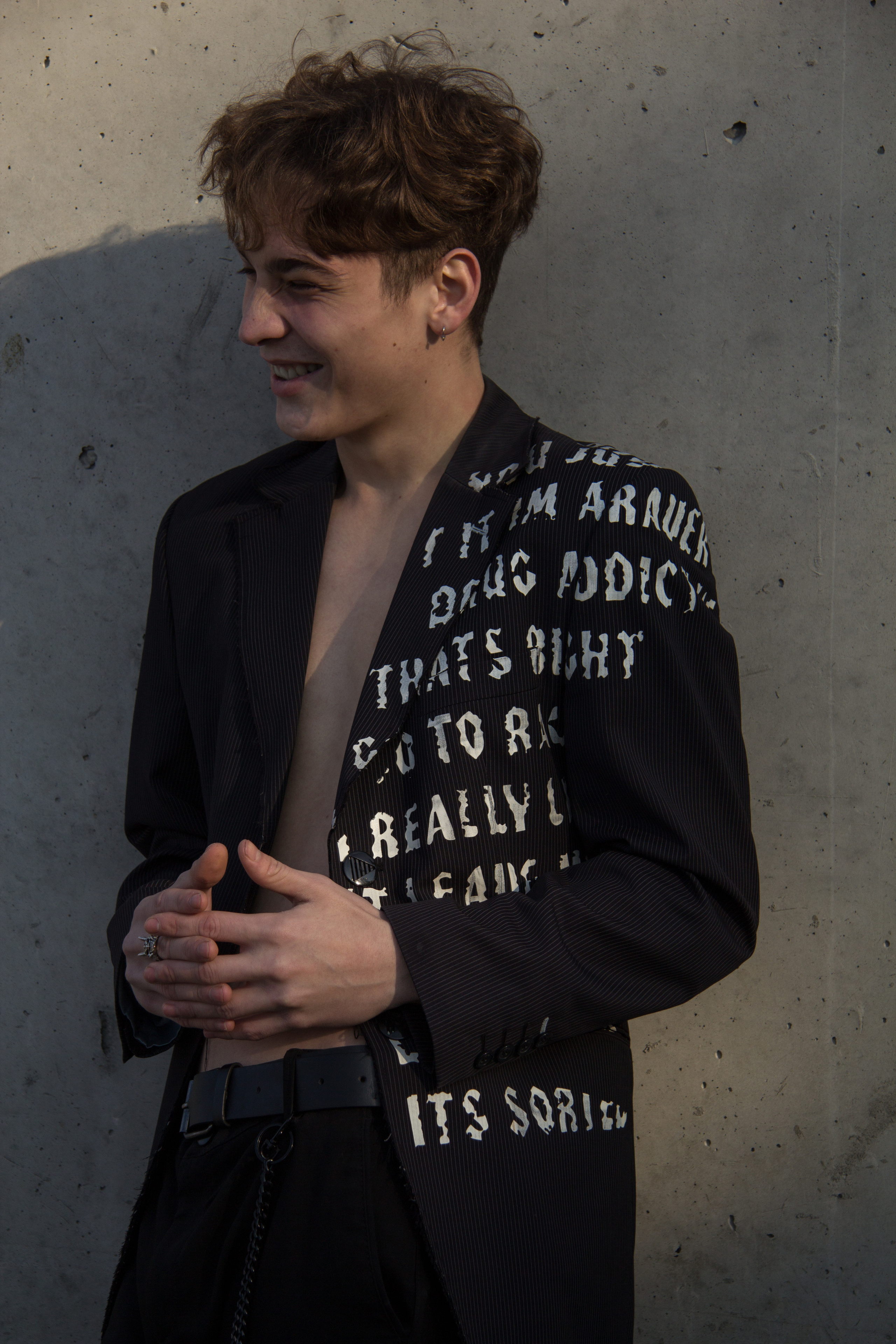 Даня на Балтийском море. Фотограф Анастасия Горлач в Калининграде