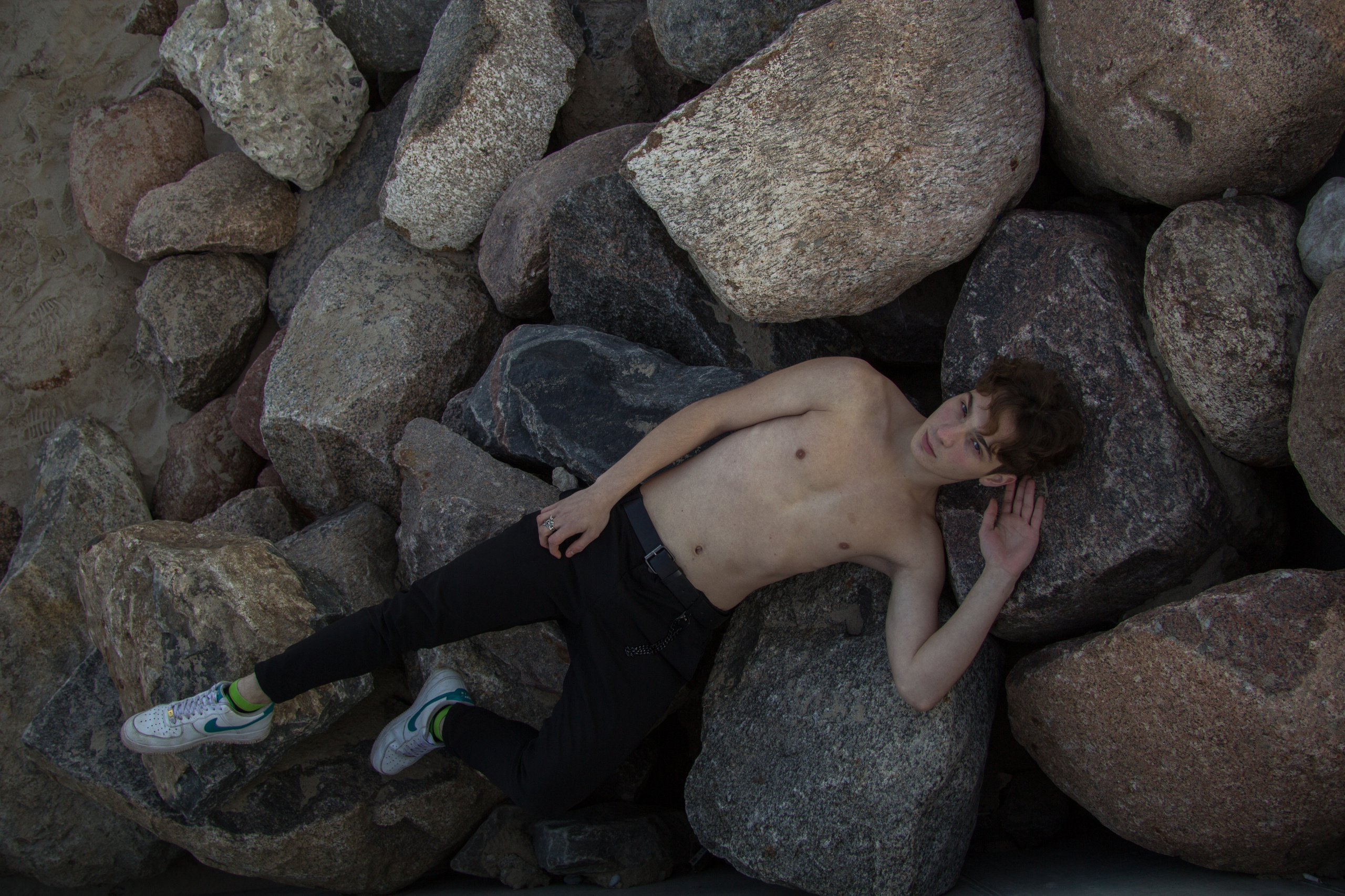 Даня на Балтийском море. Фотограф Анастасия Горлач в Калининграде