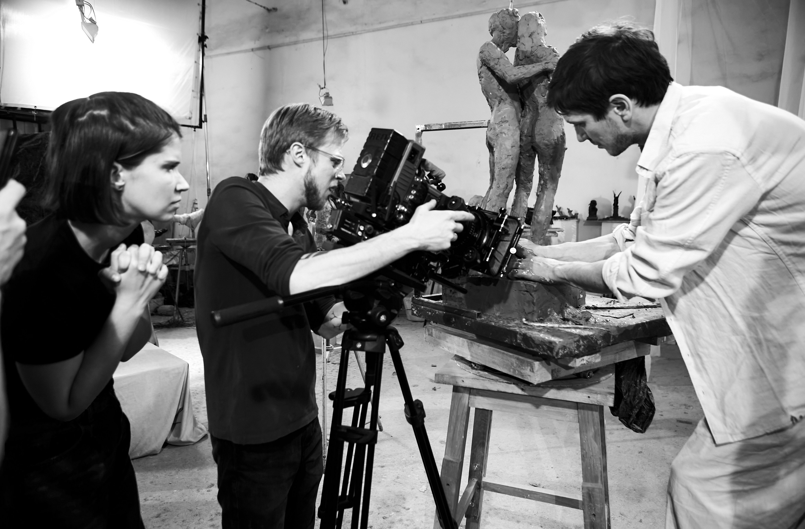 Backstage. Visual artist Konstantin KoT