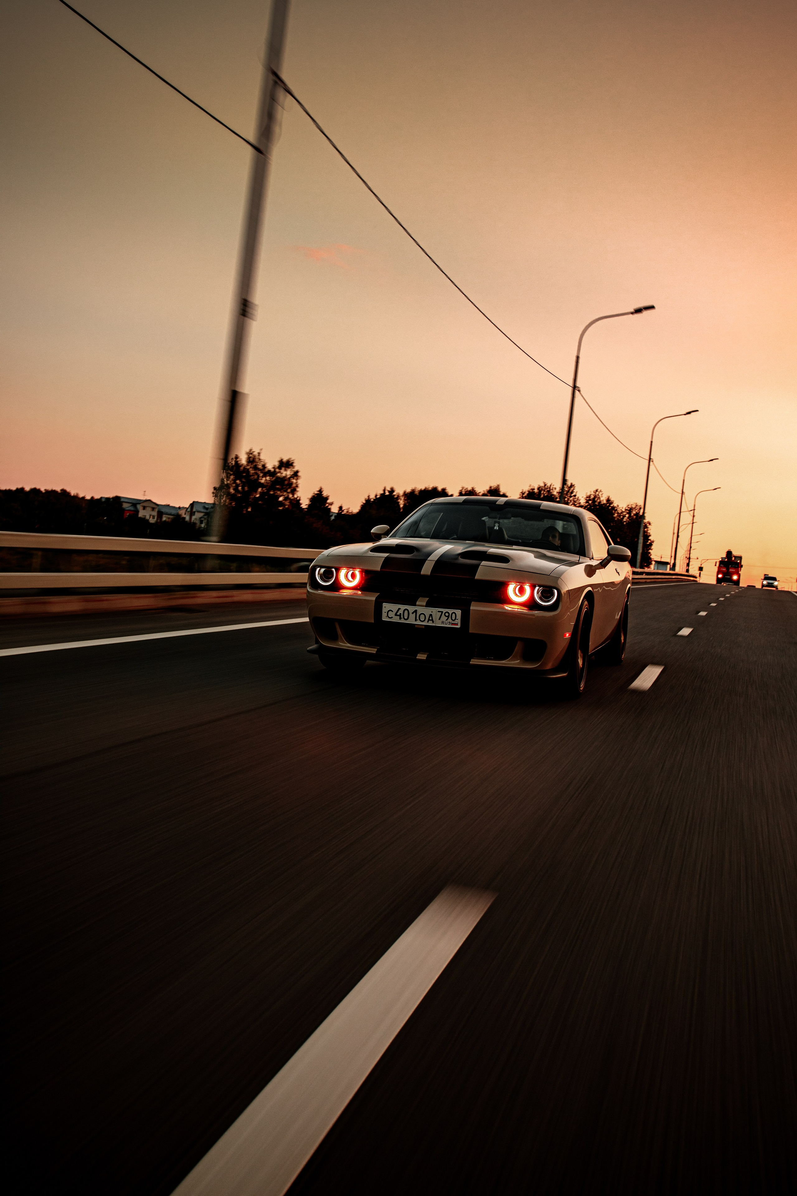 Dodge Challengers. Спортивный фотограф — Никита