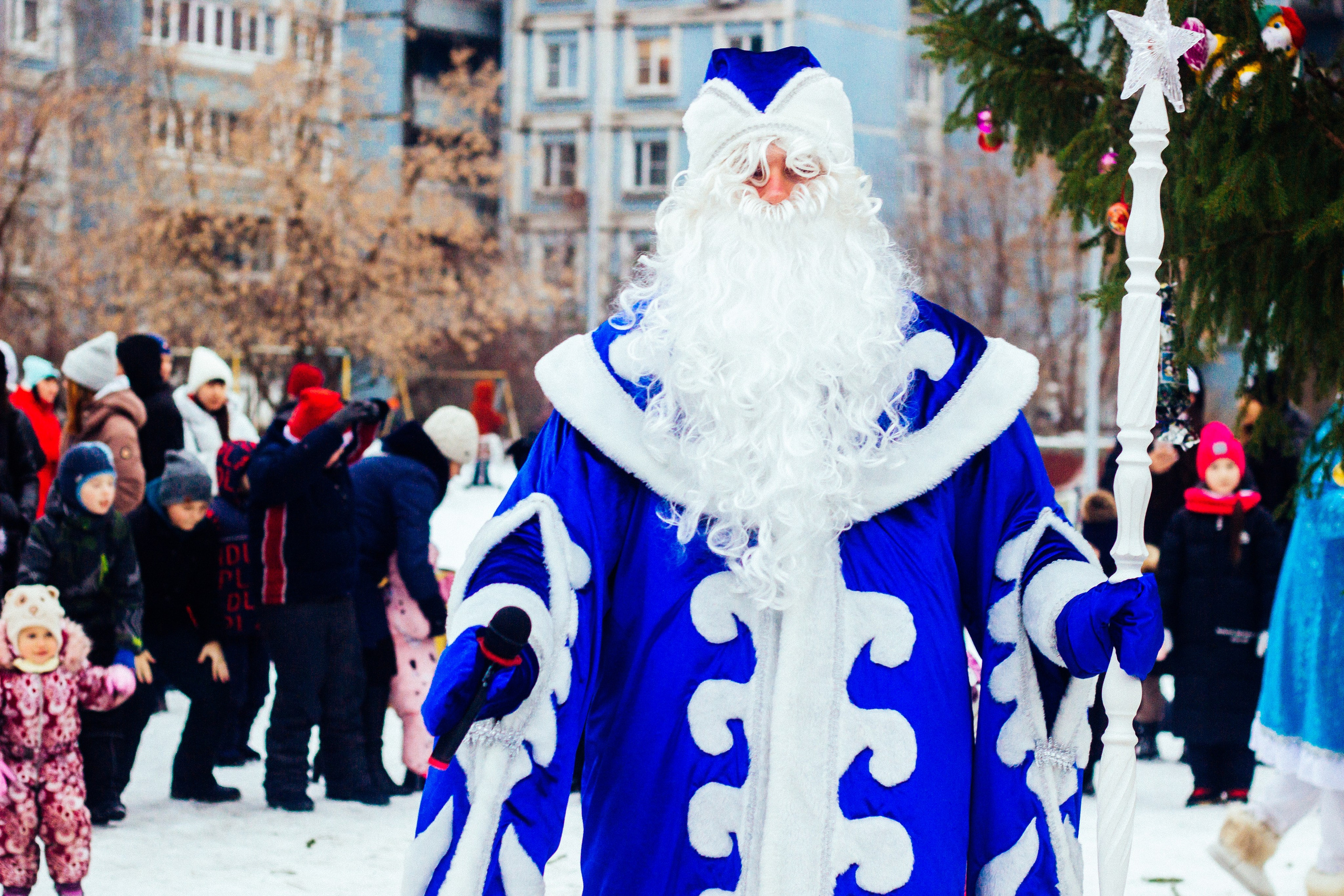 Дворовая ёлка. Детский и семейный фотограф, фотограф мероприятий Нижний Новгород