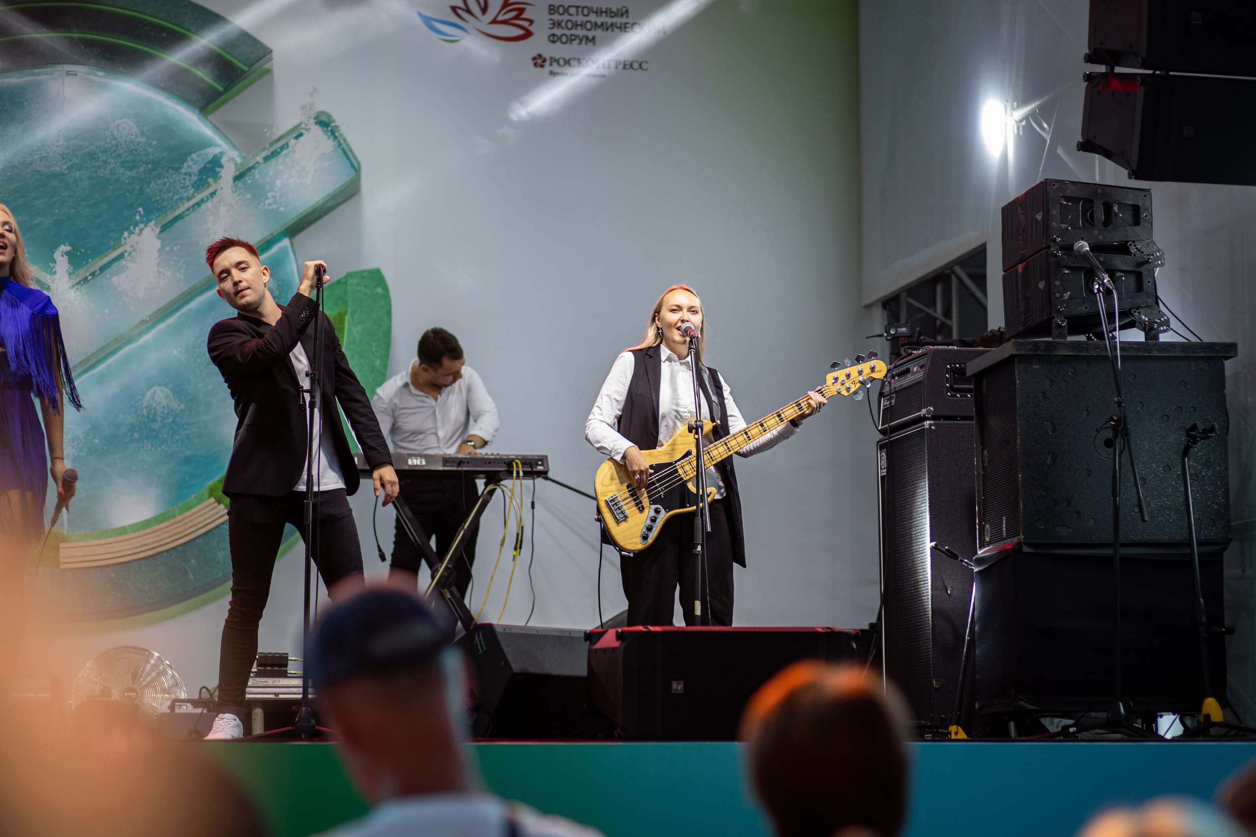 Сбер. Открытие фонтана на площади г. Владивостока