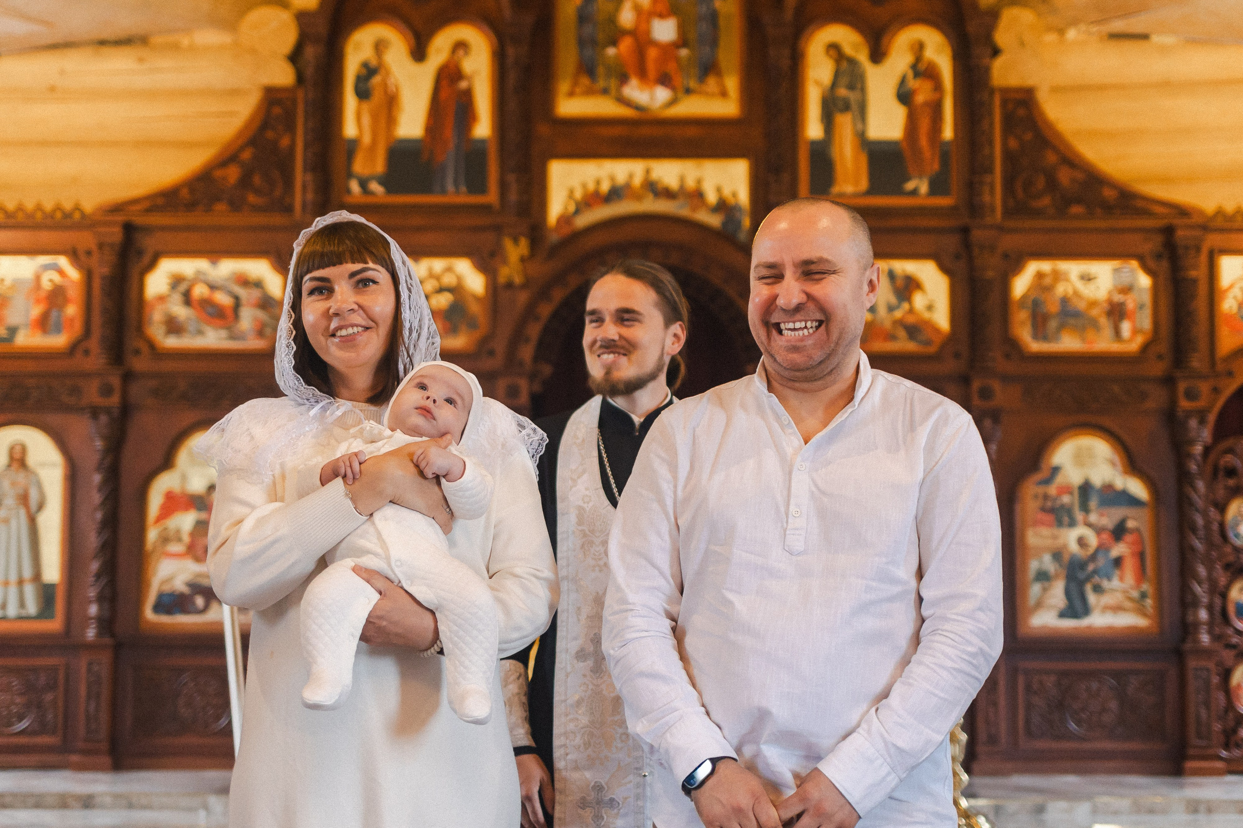 Крещение Авроры. Семейный фотограф в Москве