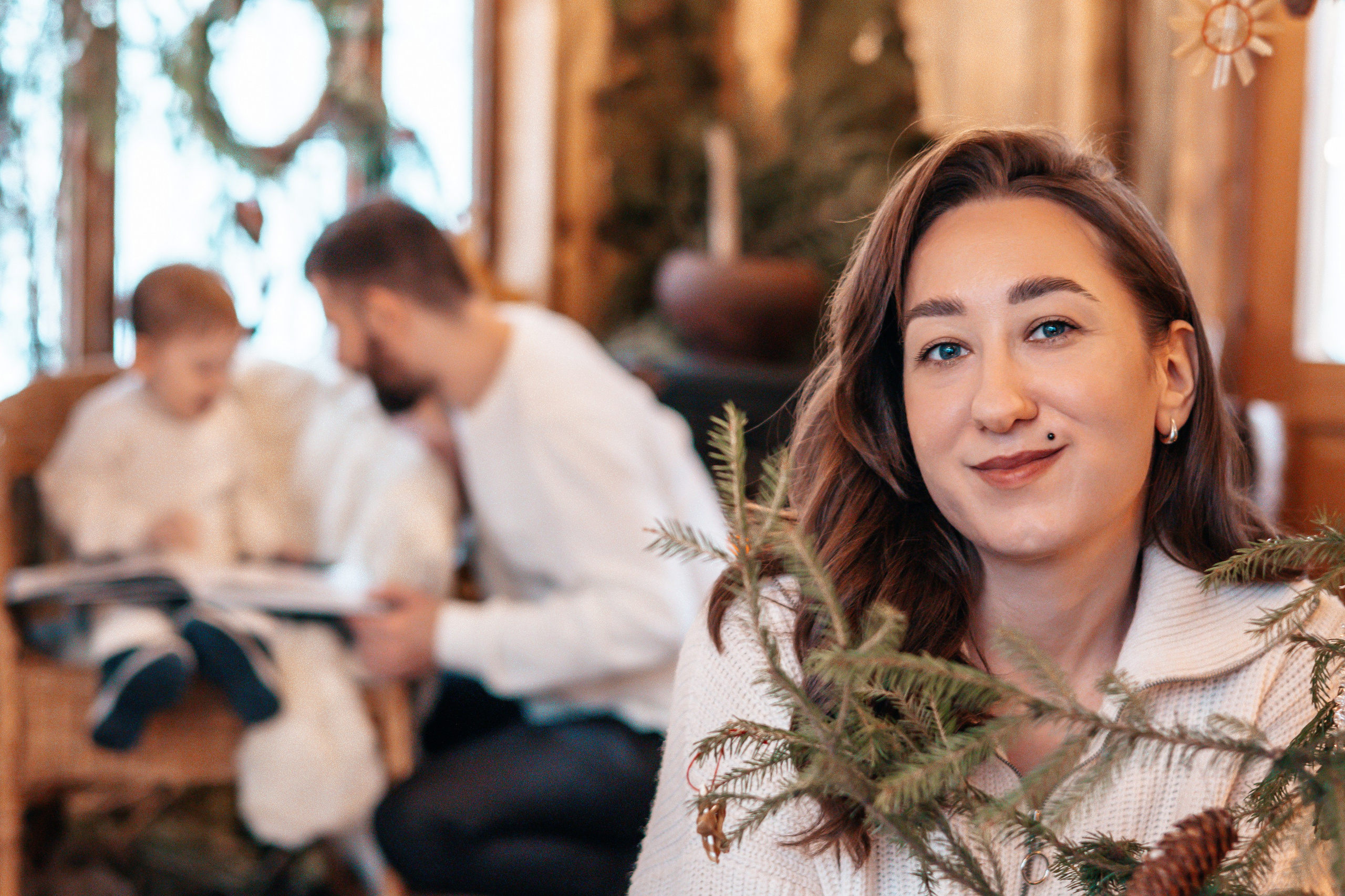 Семейная новогодняя фотосессия, Екатеринбург. Фотограф в Екатеринбурге Пойгина Елена