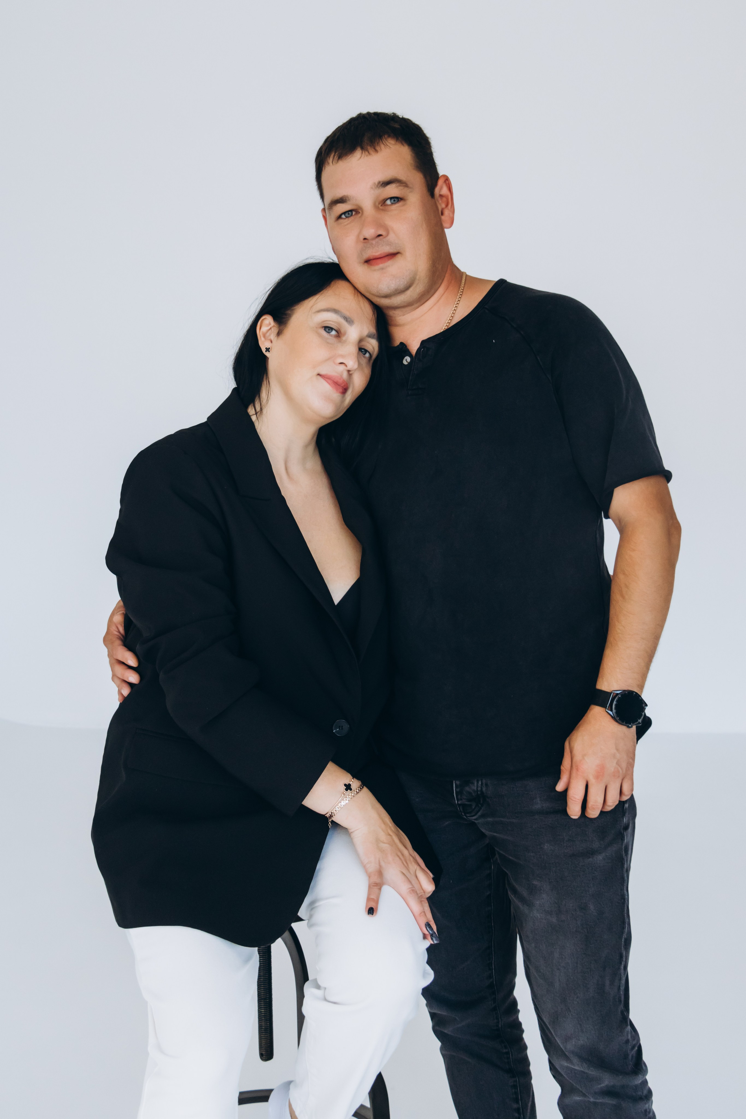 Семейная фотосессия в студии, Екатеринбург. Фотограф в Екатеринбурге Пойгина Елена