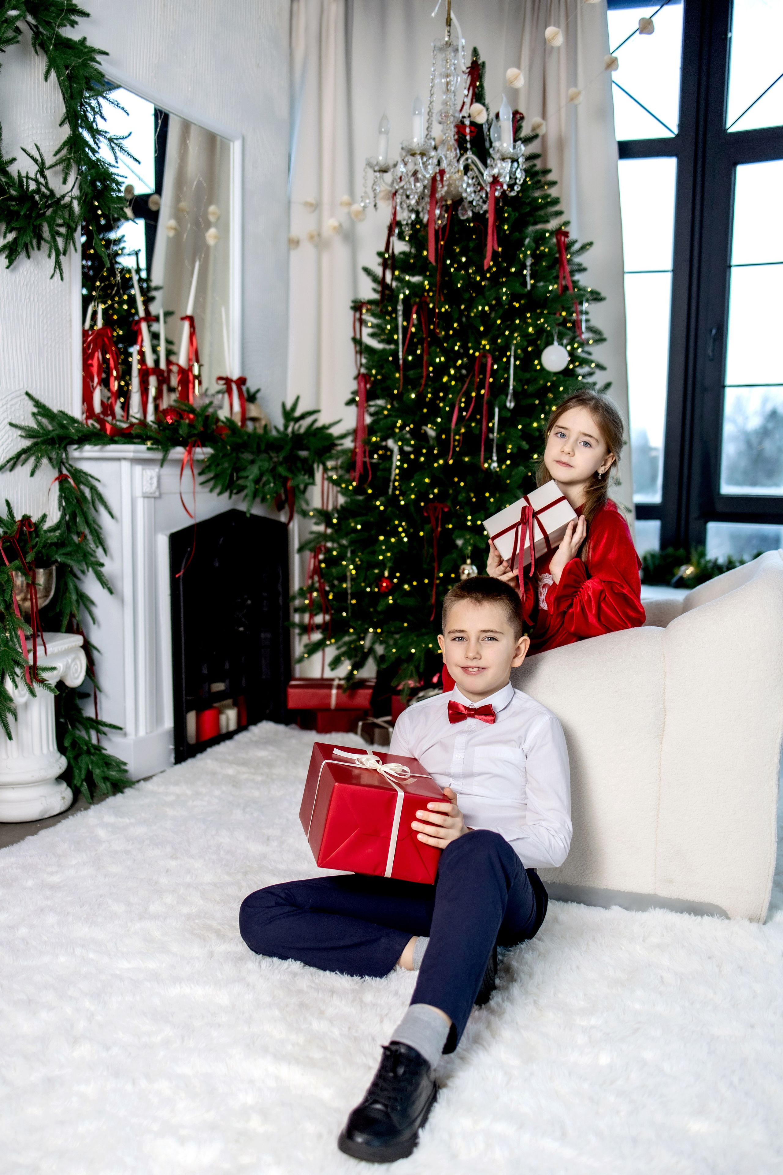 Новогодние съемки. Фотограф Надежда Лукьянова