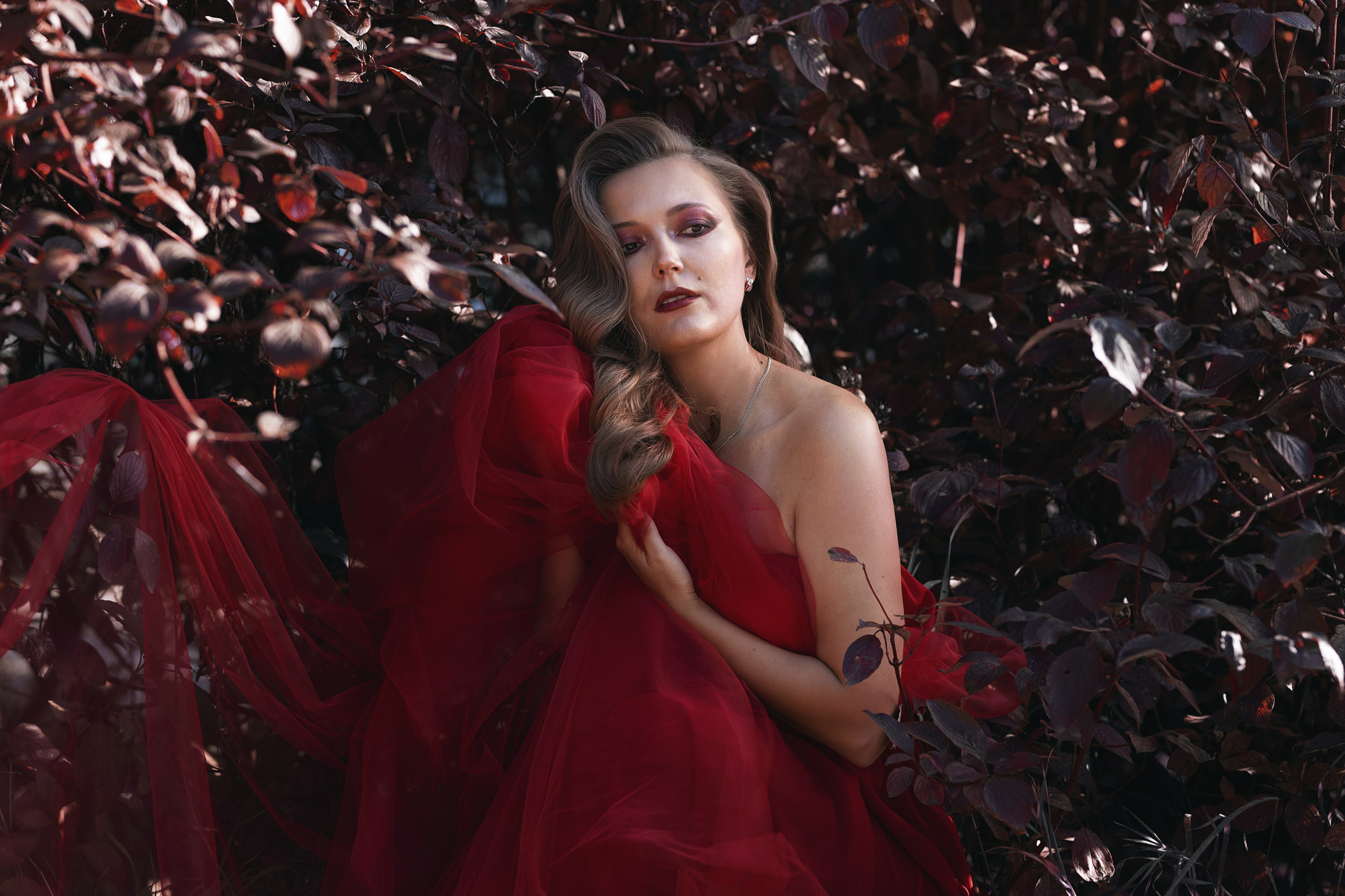 Red garden. Портретный фотограф Кристина Лукьянова