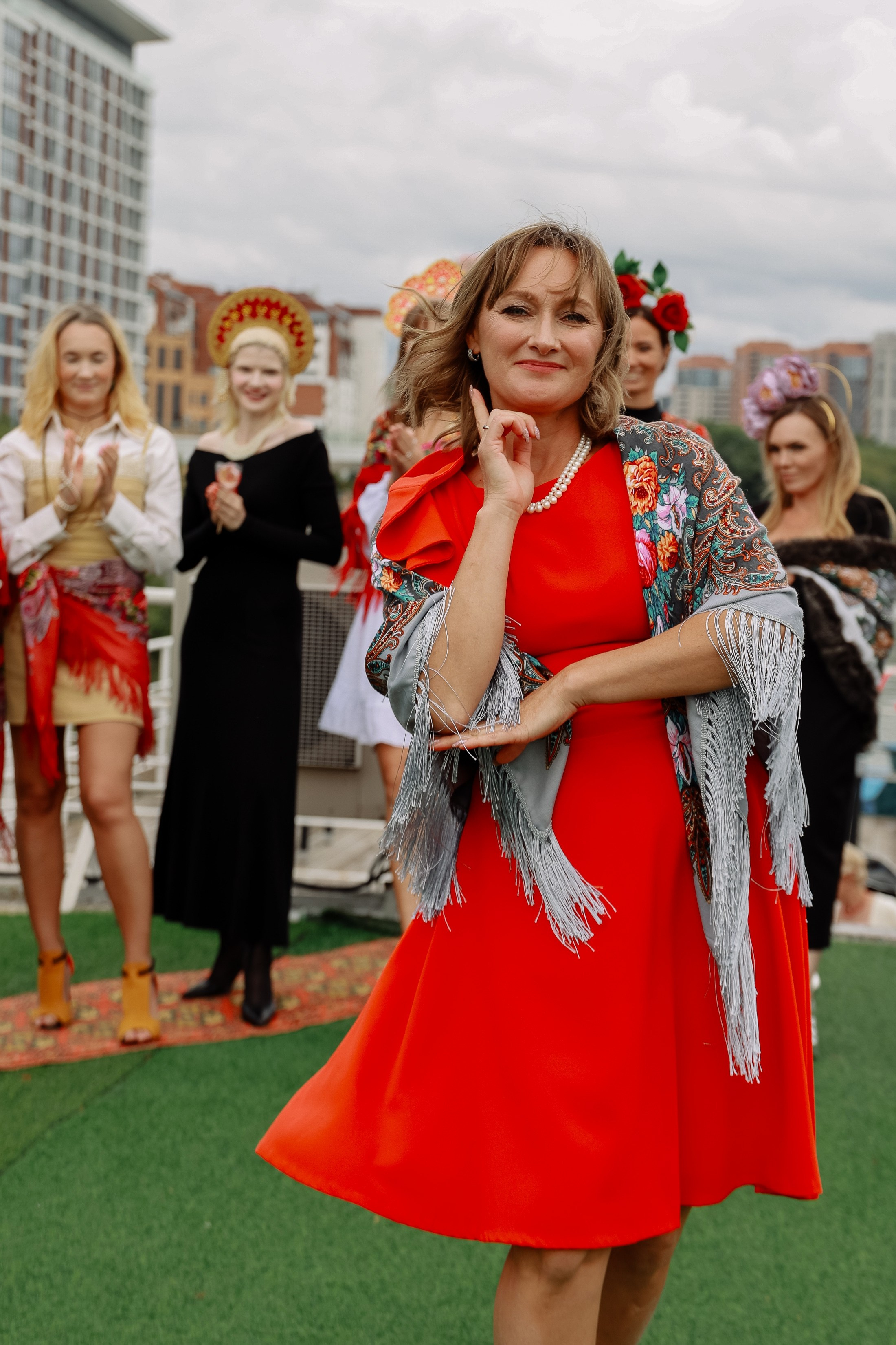 Модный показ «А-ля русс». Фотограф Юлия Мальцева