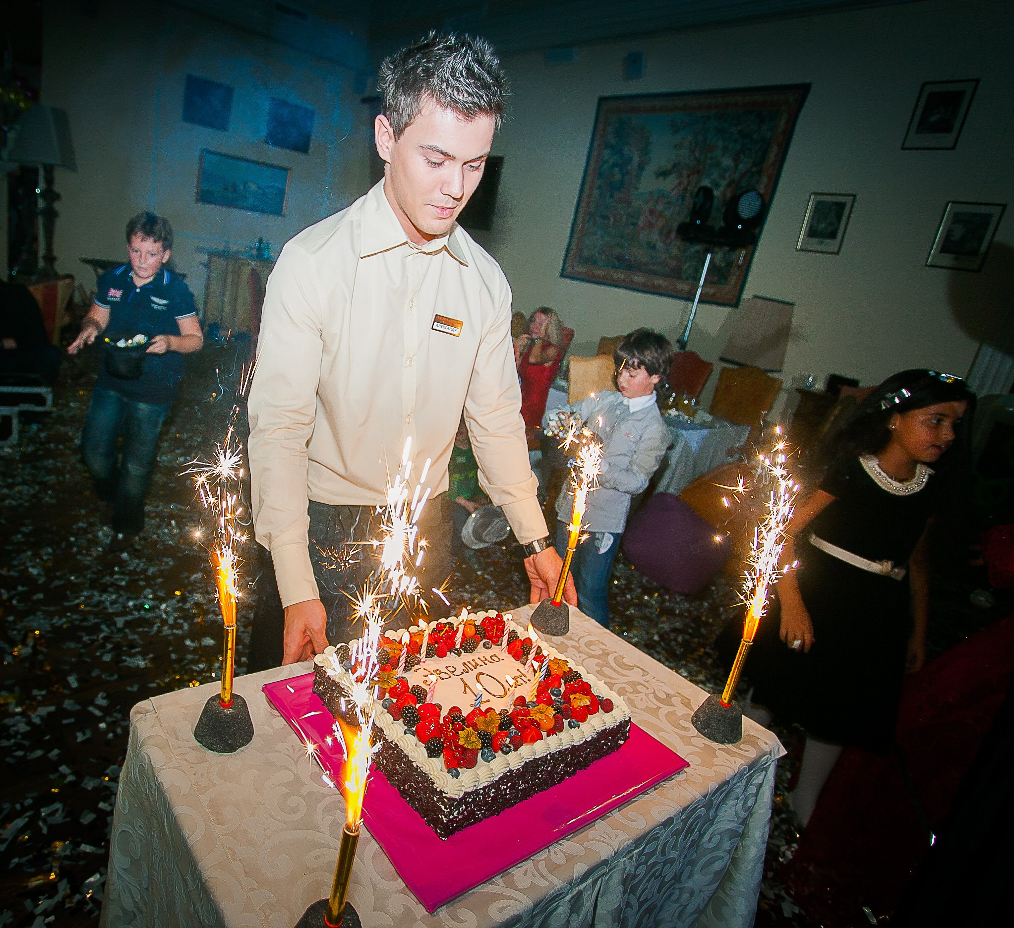 День рожденья Эвелины 10 лет. Skazka.wfolio.pro