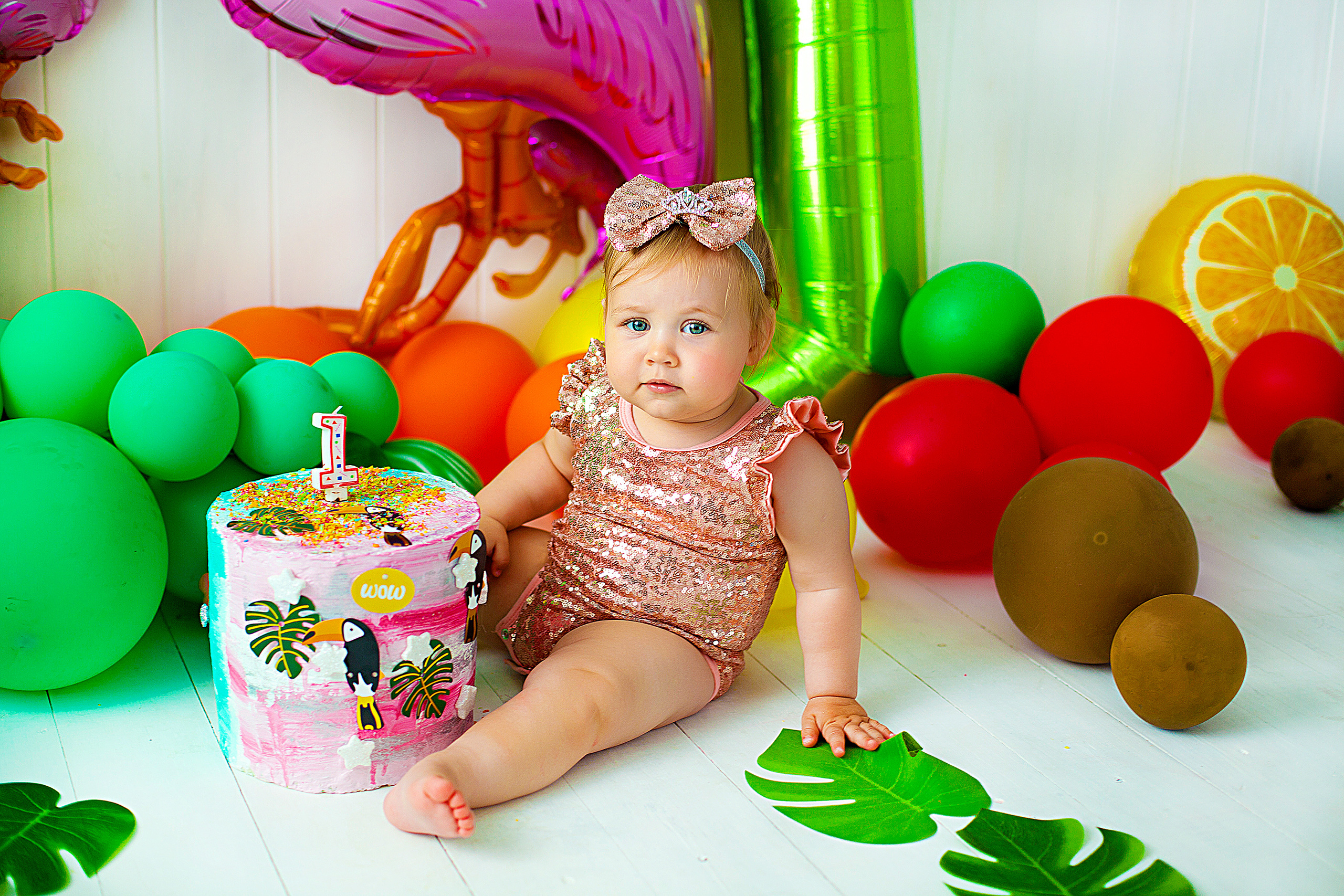 Съемка мне 1 годик. Фотограф новорожденных и детей до года в Новосибирске Ka