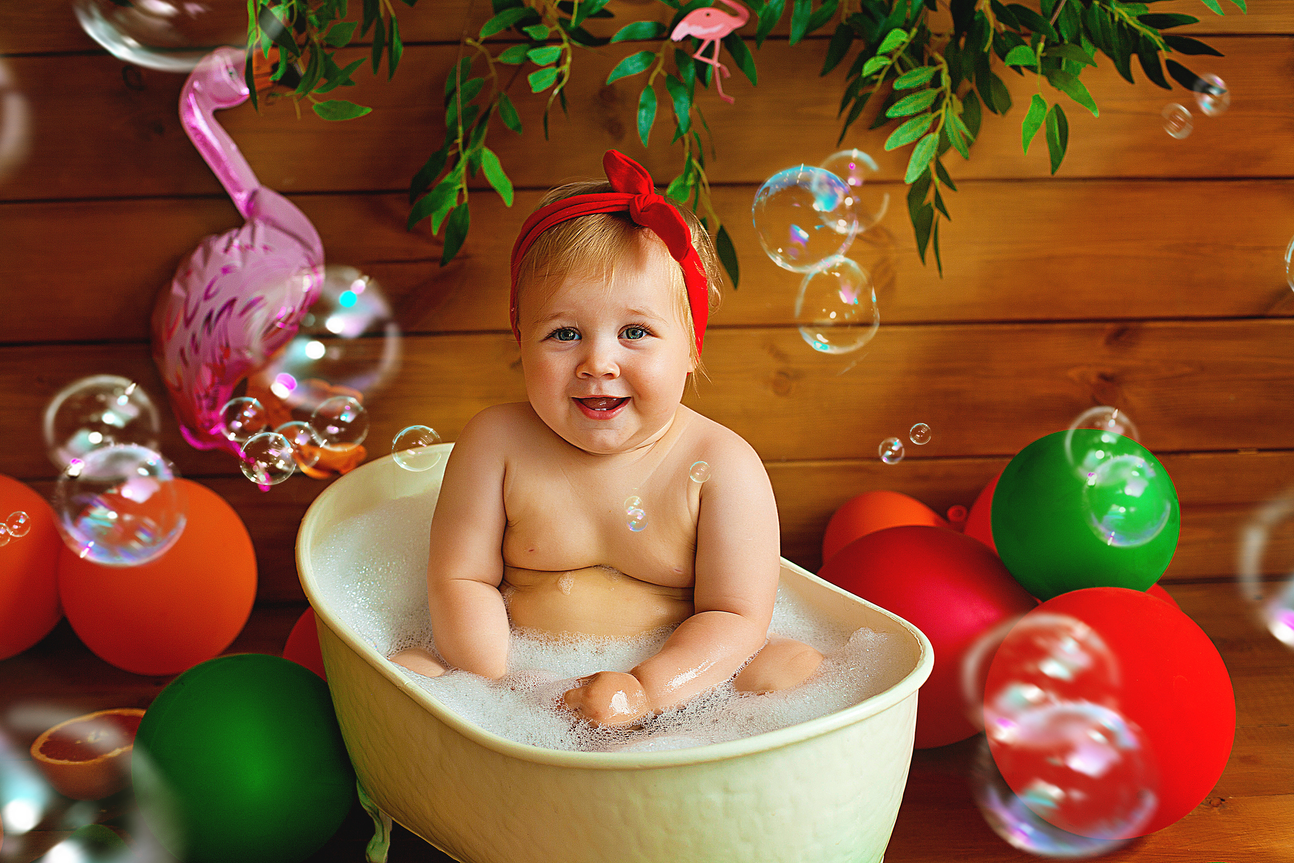 Съемка мне 1 годик. Фотограф новорожденных и детей до года в Новосибирске Ka