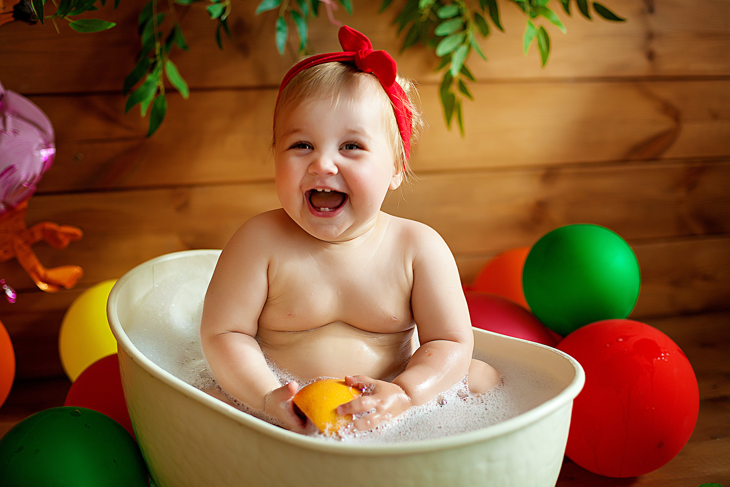 Съемка мне 1 годик. Фотограф новорожденных и детей до года в Новосибирске Ka