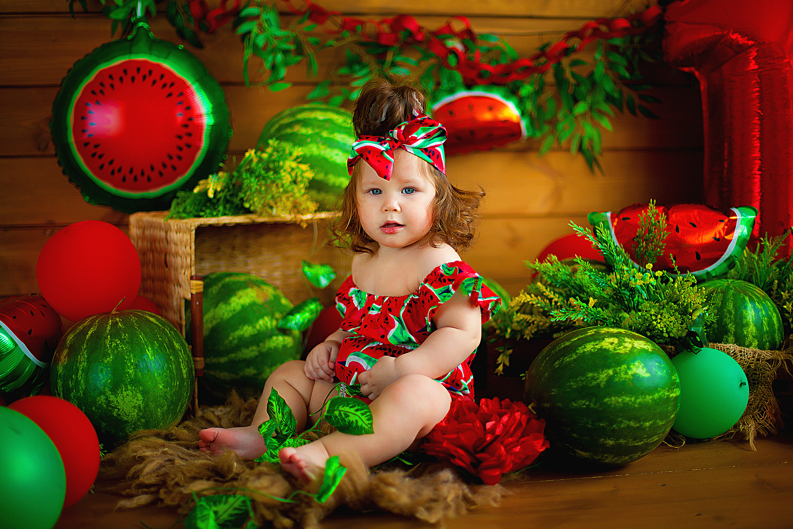 Съемка мне 1 годик. Фотограф новорожденных и детей до года в Новосибирске Ka