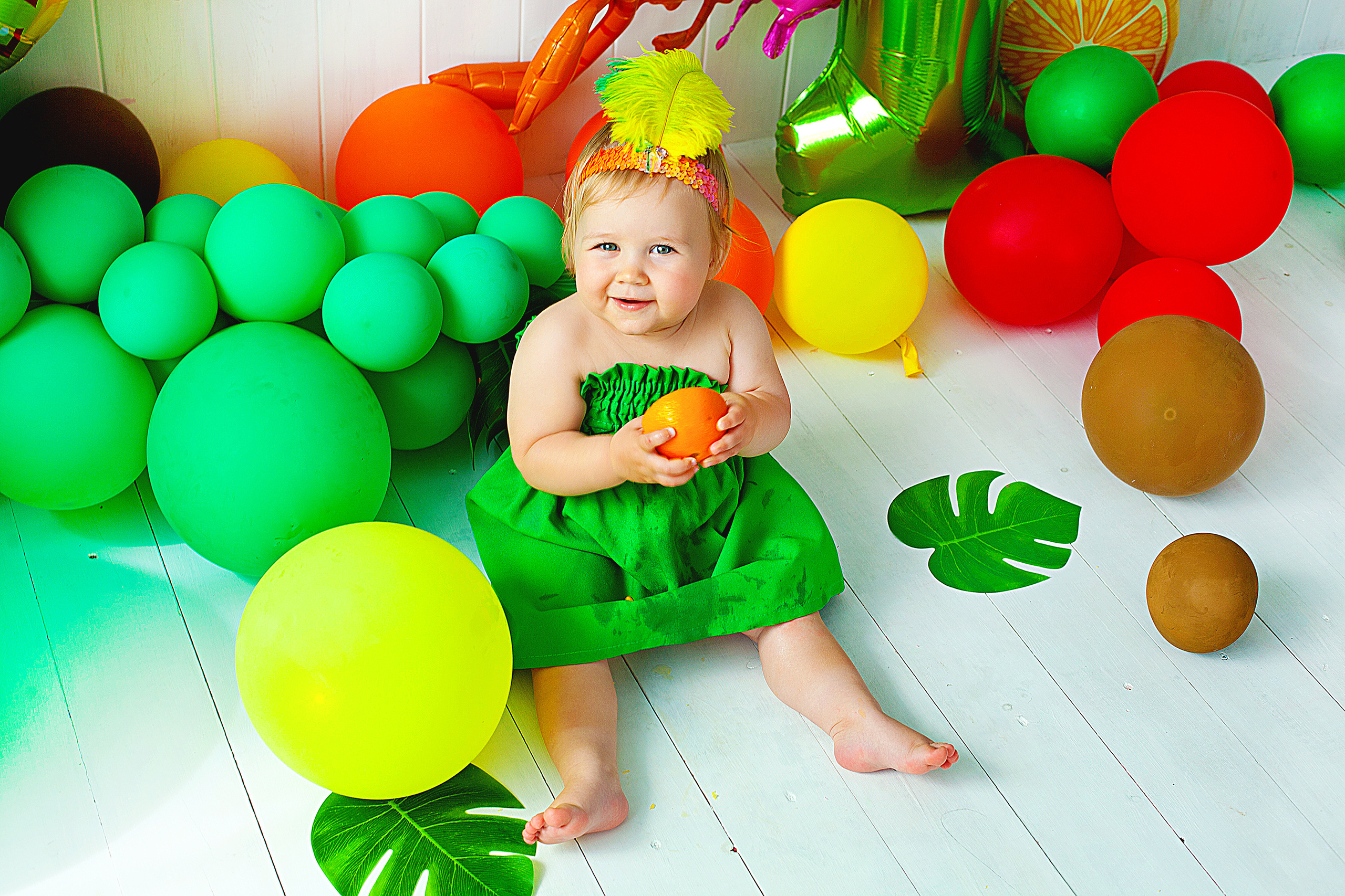 Съемка мне 1 годик. Фотограф новорожденных и детей до года в Новосибирске Ka