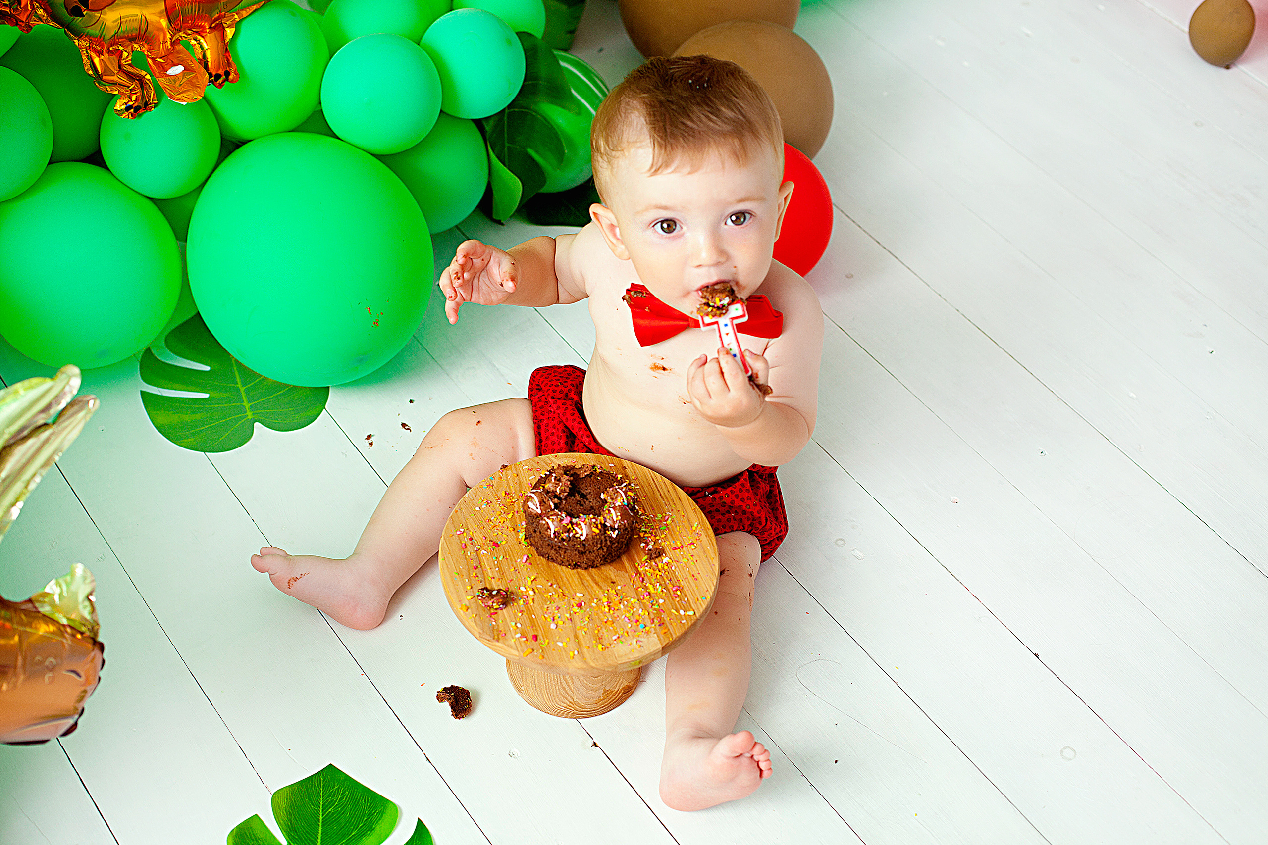 Съемка мне 1 годик. Фотограф новорожденных и детей до года в Новосибирске Ka