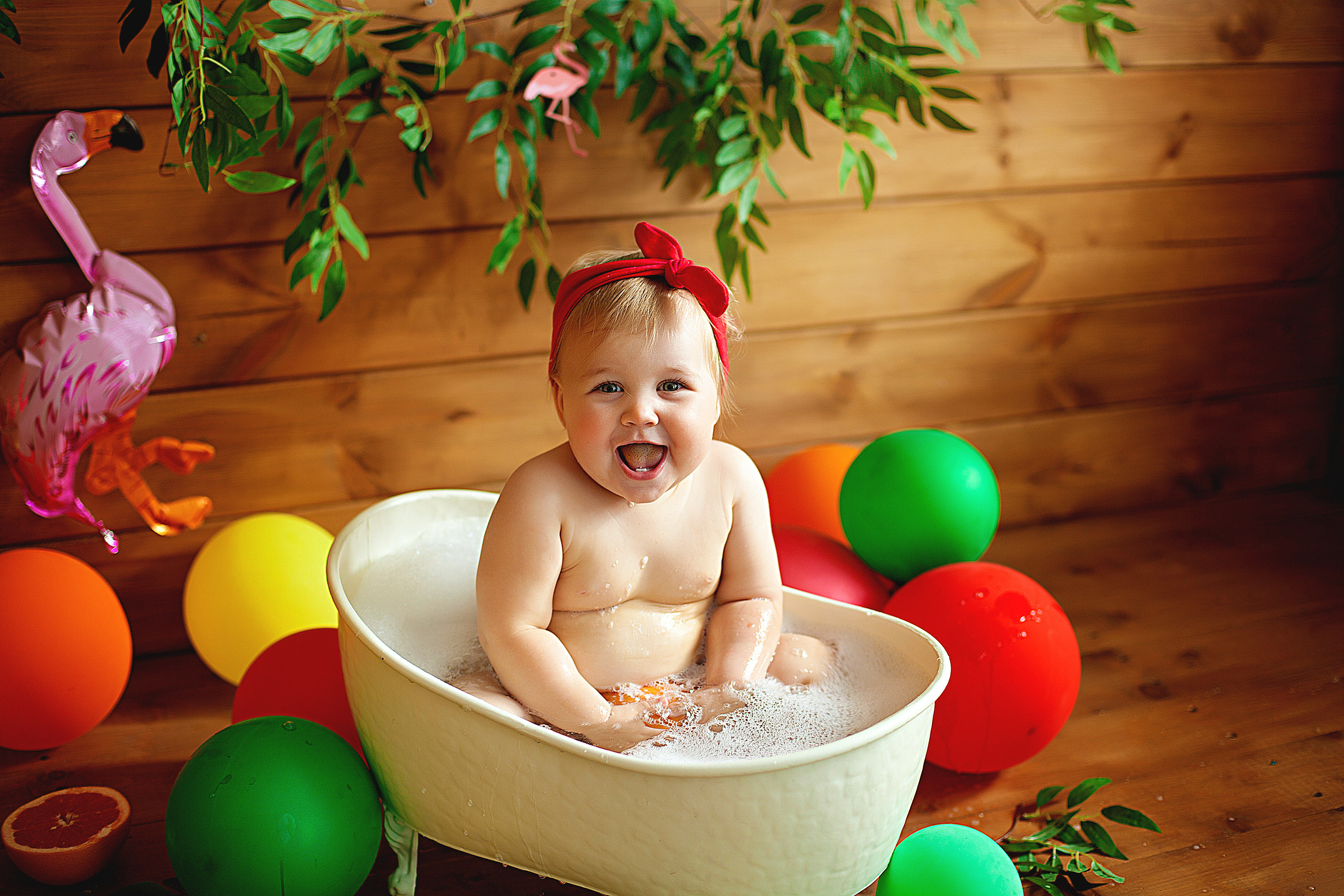 Съемка мне 1 годик. Фотограф новорожденных и детей до года в Новосибирске Ka