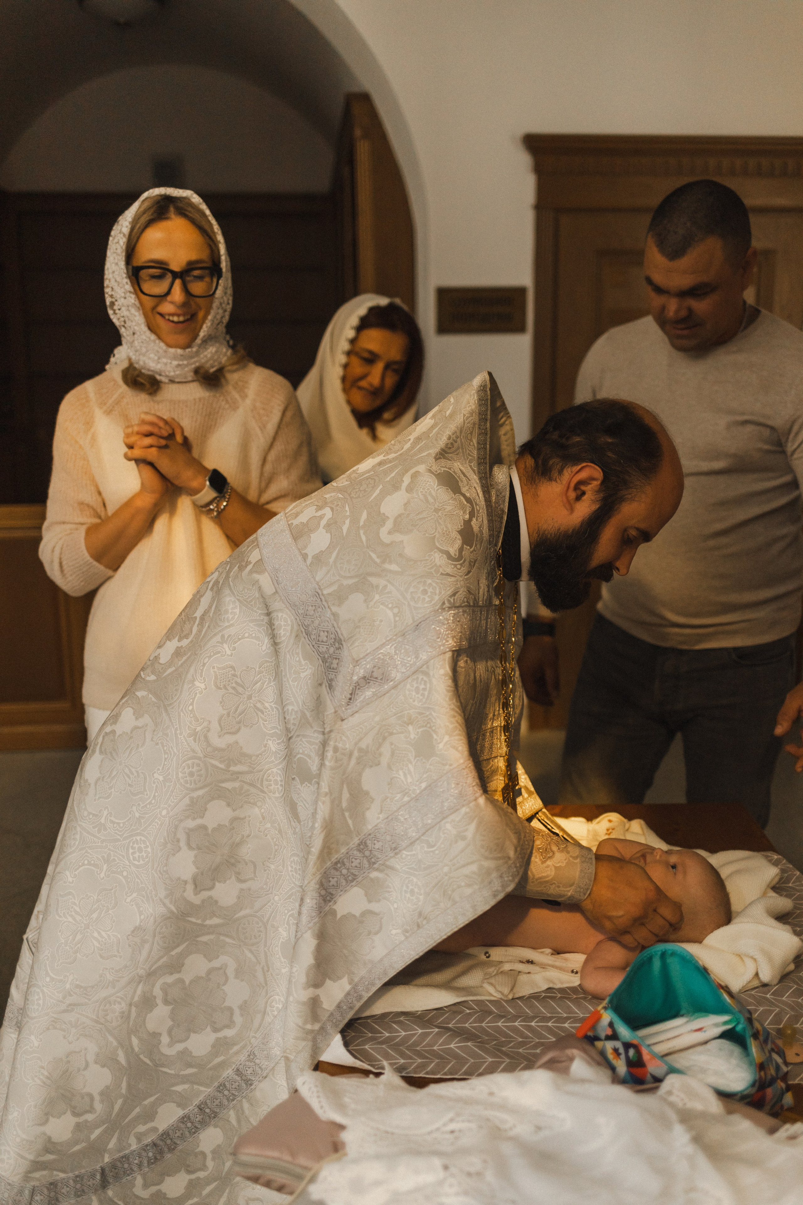 Крещение Стефании. Семейный фотограф в Москве