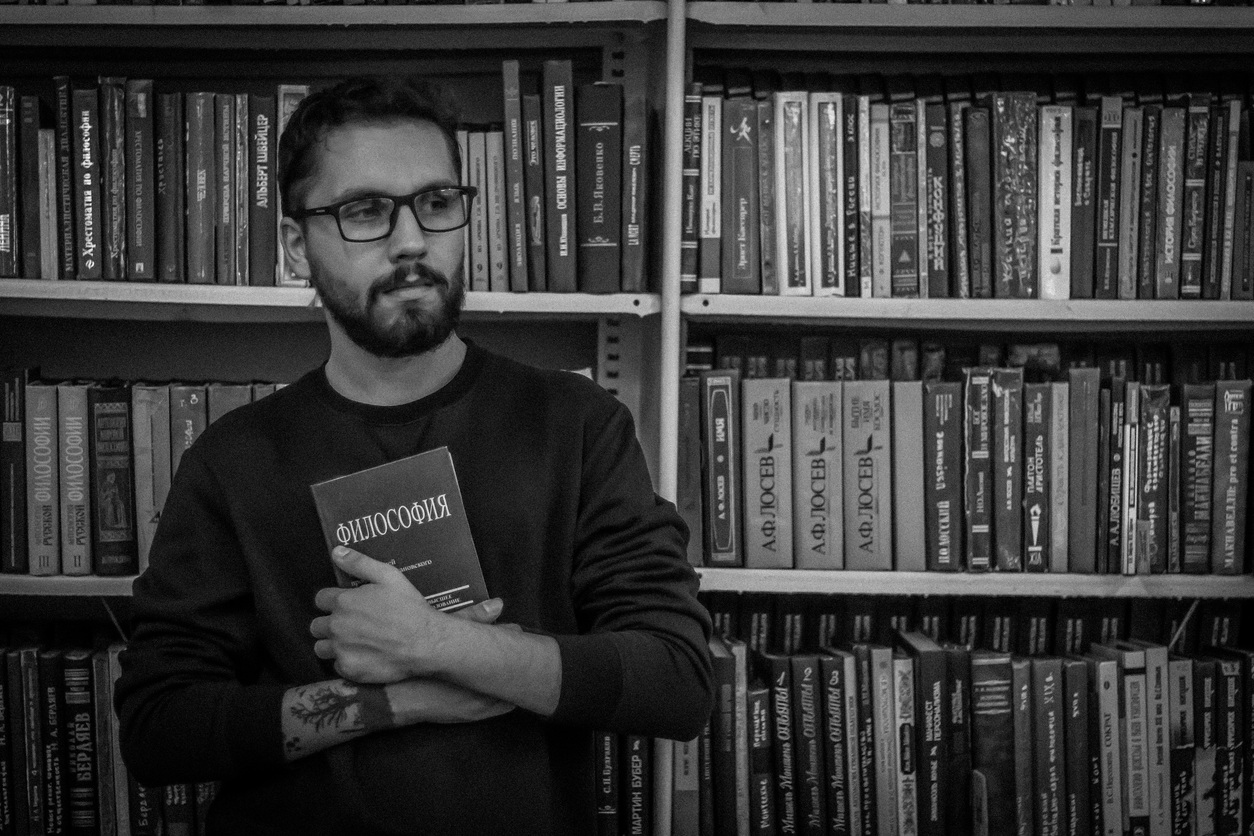 Ч/Б. Фотограф в Новокузнецке