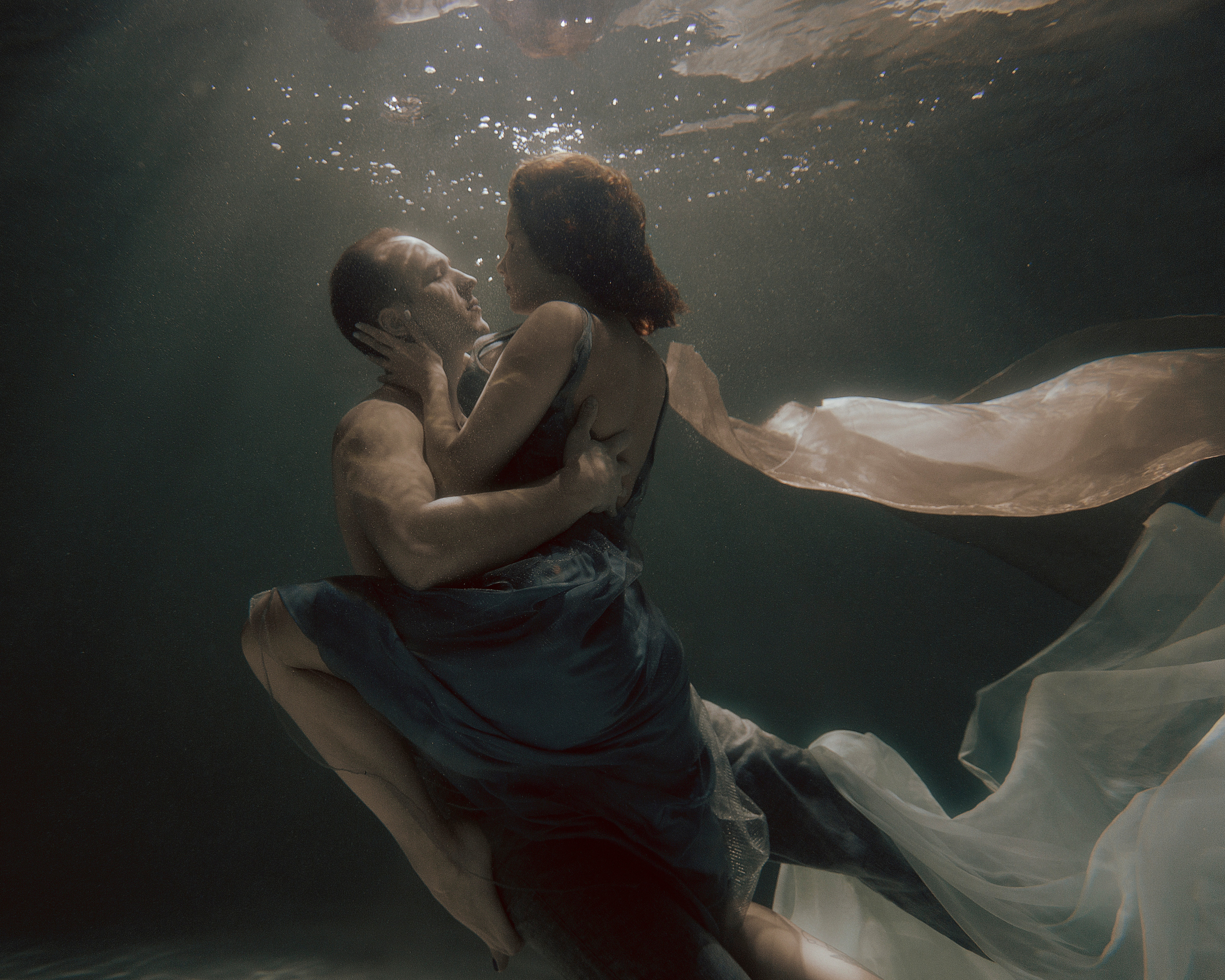 Under the water. Портретный фотограф Уфа Москва Санкт-Петербург Lulu Weightless