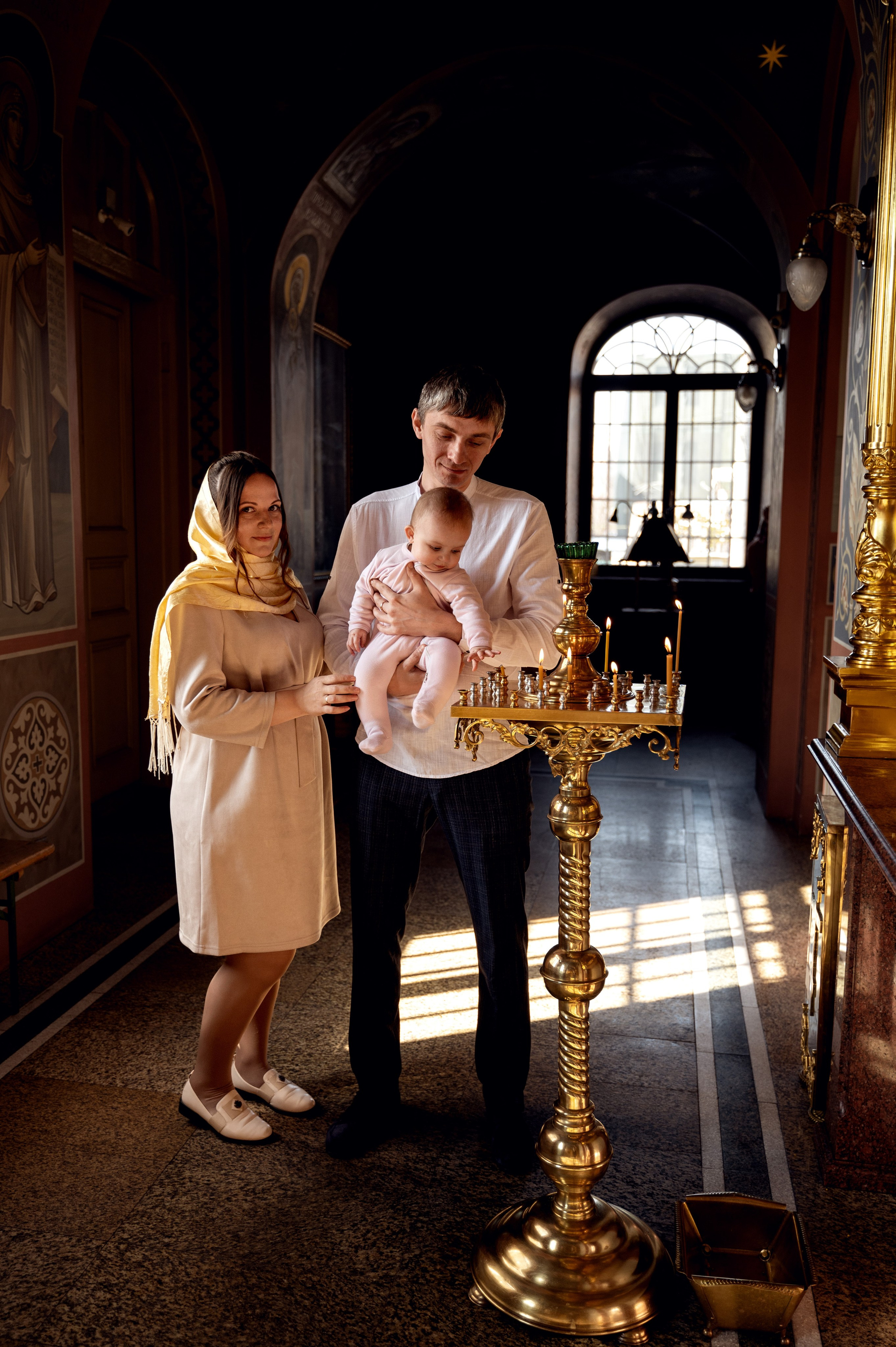 Таинство Крещения Анны Свято-георгиевский Храм. Фотограф на Таинство Венчания и Крещения в Краснодаре Абрамова Людмила