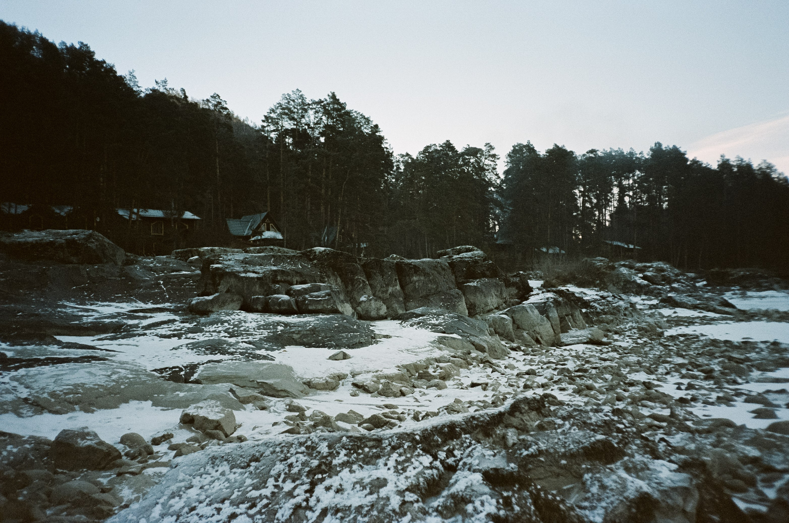 Кедровый остров в суровый мороз. Фотограф-документалист Мария Осокина