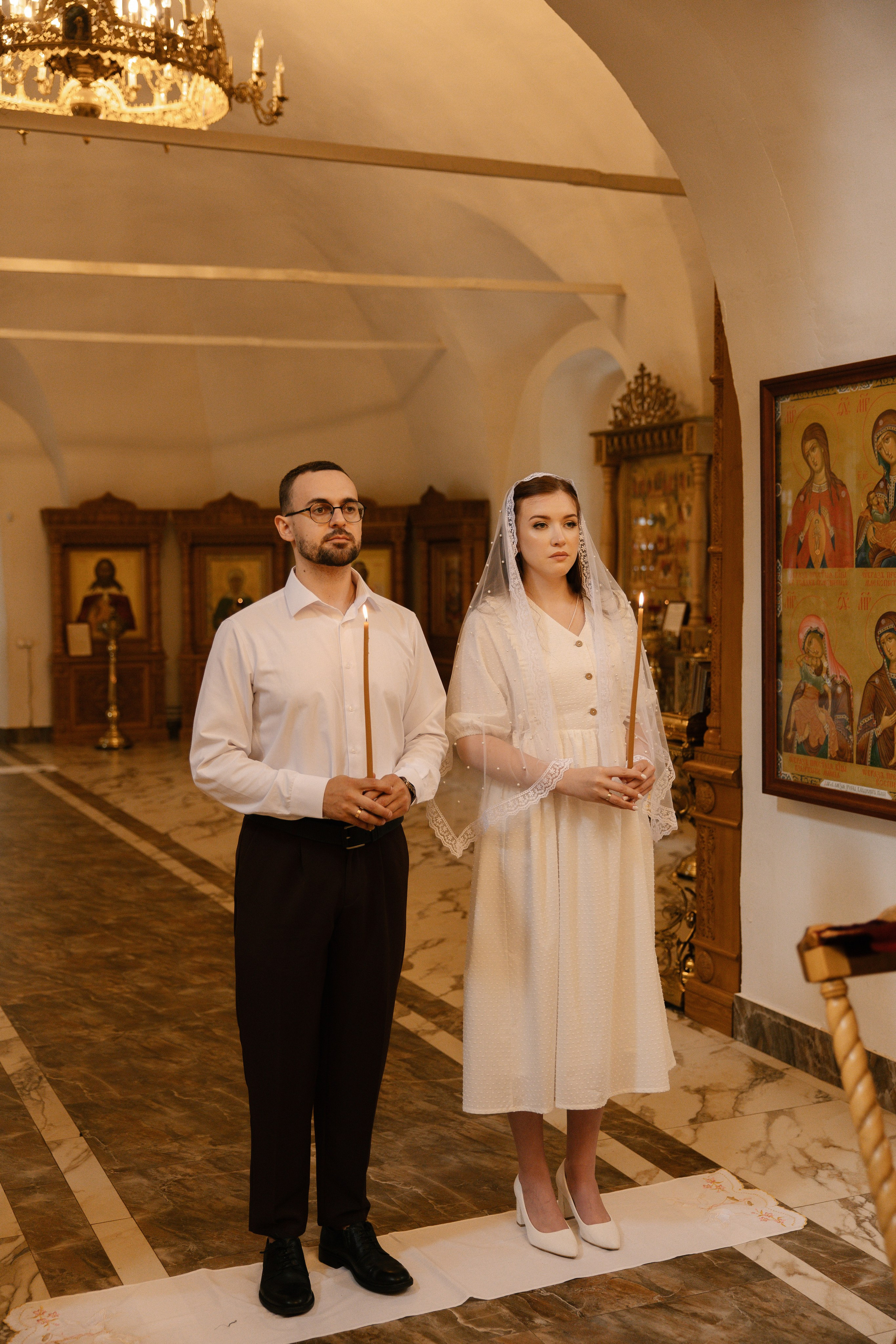 Таинство венчания Сергея и Дарьи. Фотограф Сотникова Вероника