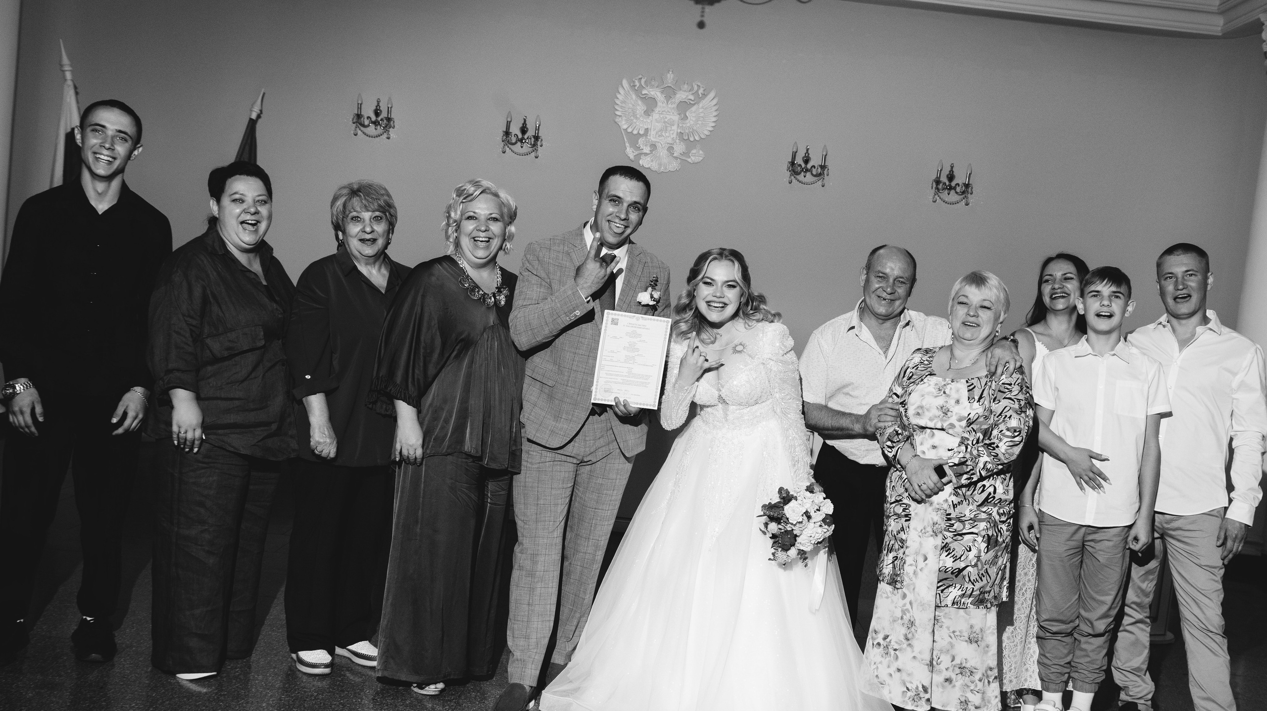 Никита и Валерия: свадебная история в каждом мгновении. Фотограф Семён Гнеушев