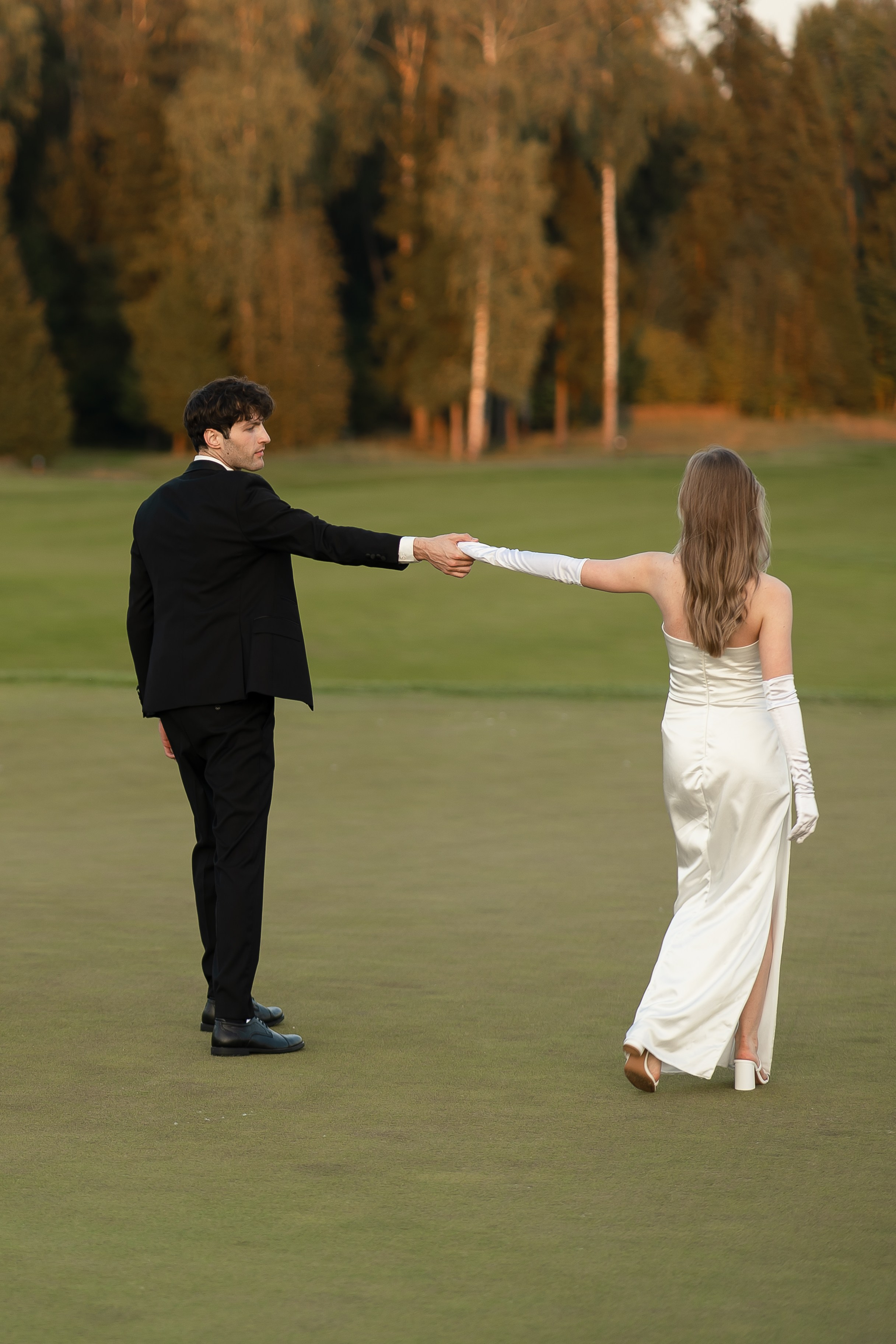 Гольф клуб Ира и Иван. Фотограф в Москве