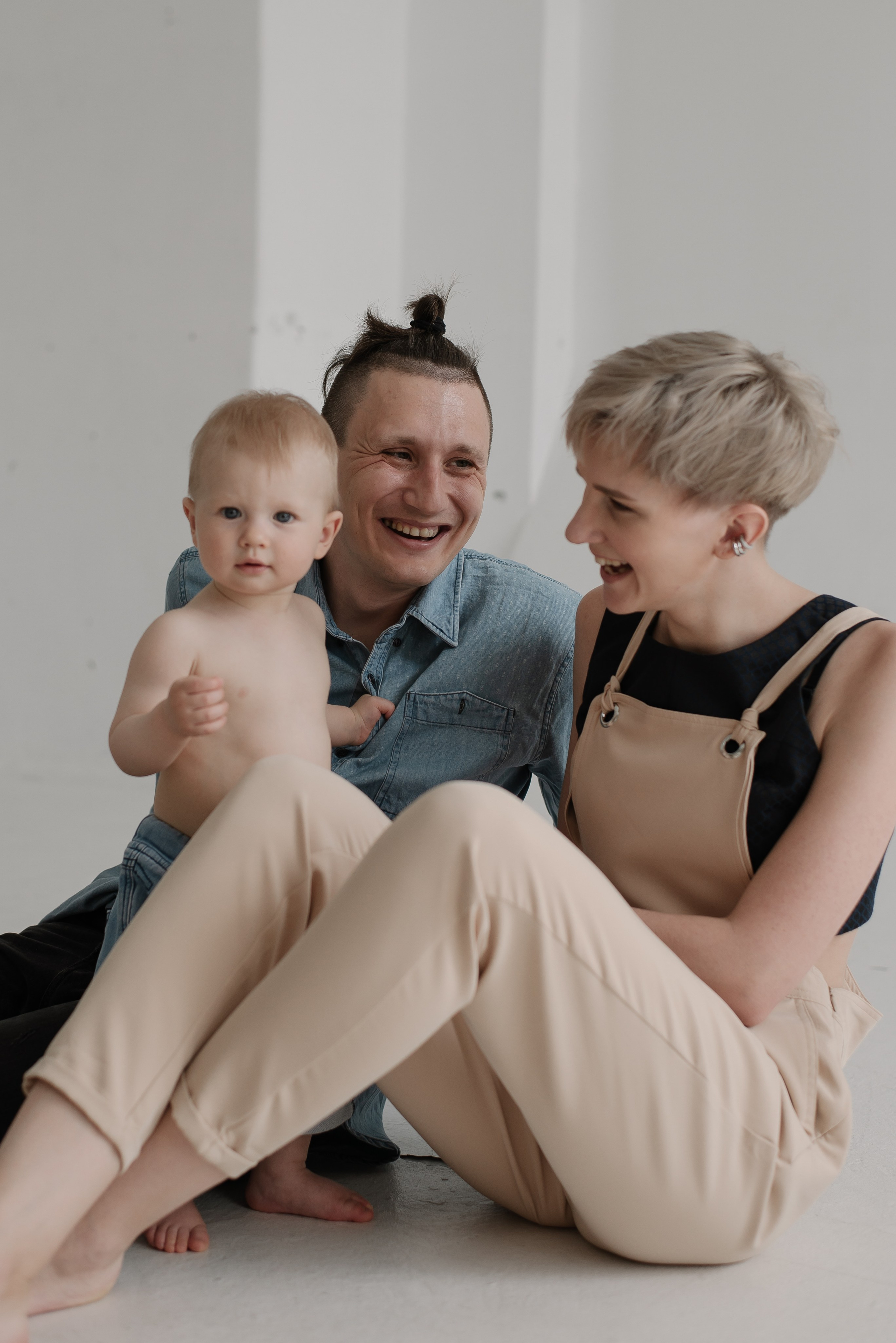 Родион, Ольга и Елисей. Портретный фотограф Ксения Люндовская