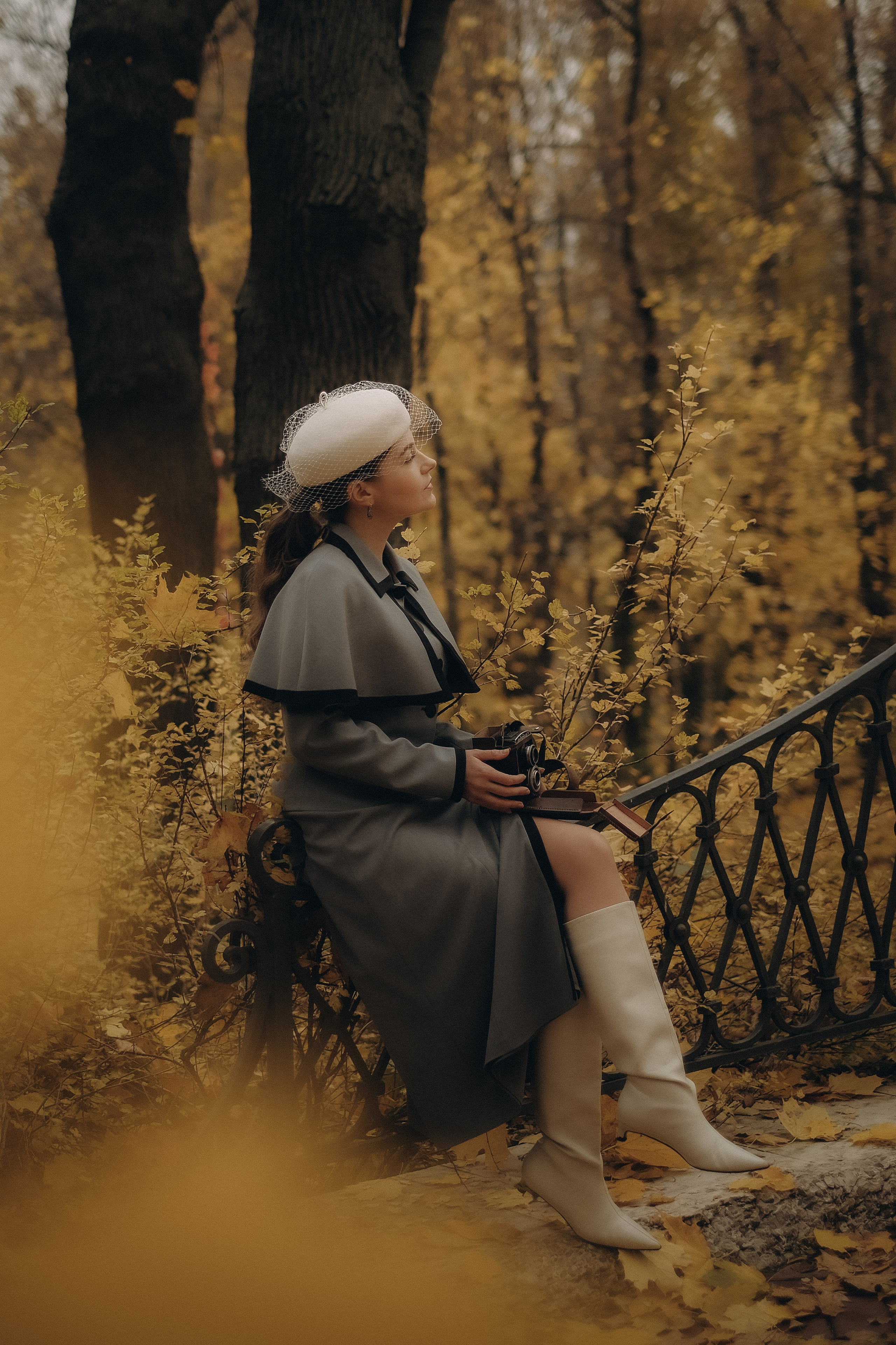 Осень в Нескучном саду. Свадебный и семейный фотограф в Москве Инника Кетлер