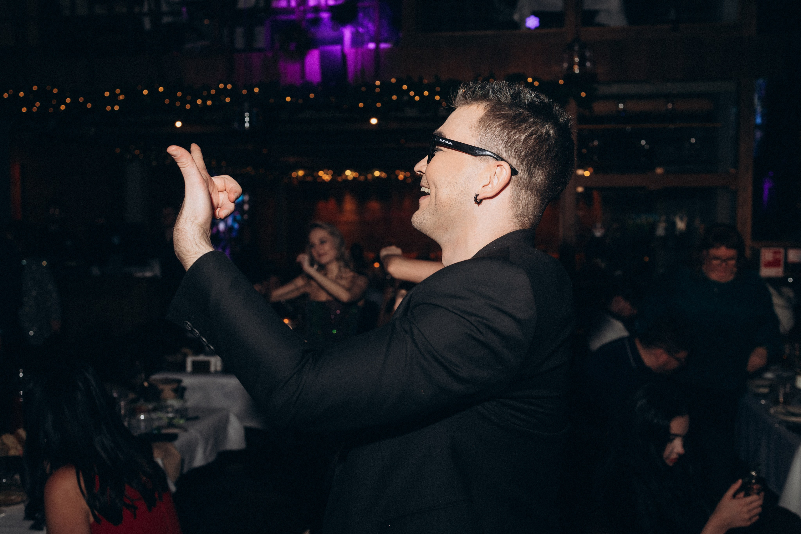 Новогодний корпоратив ресторан Рибай. Фотограф Артем Бросов в Санкт-Петербурге и Дубае