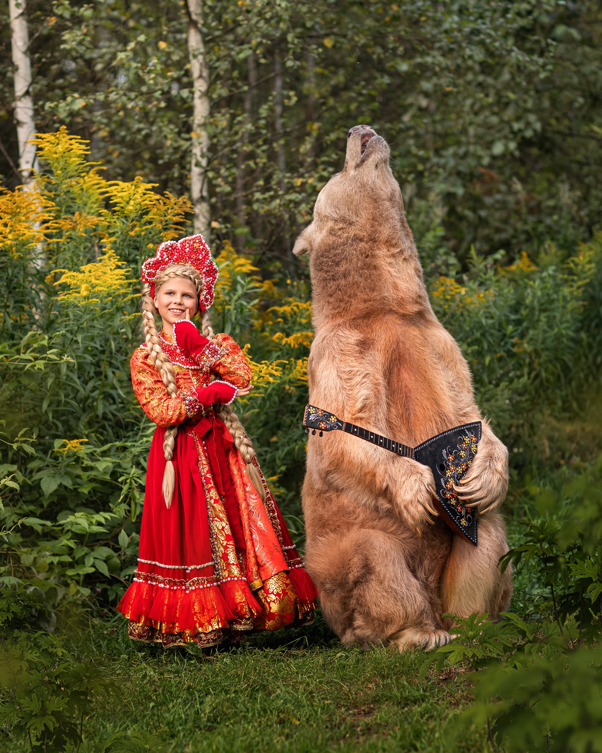Семейная съемка с животными. Детский и семейный фотограф Елена Михайлова в Москве