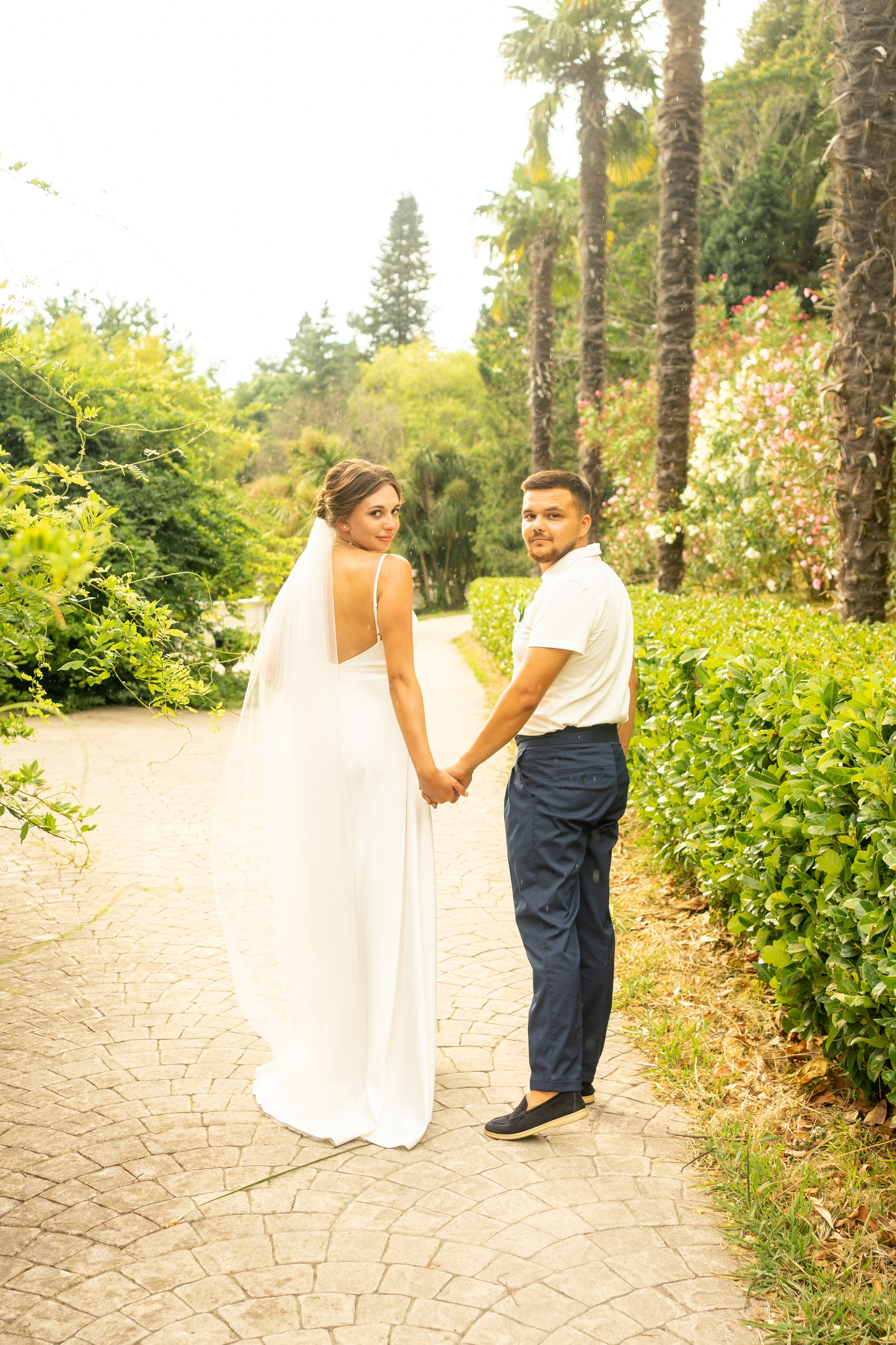 Свадебная съемка. Фотограф в Сочи Тиунова Маргарита и Тиунов Евгений