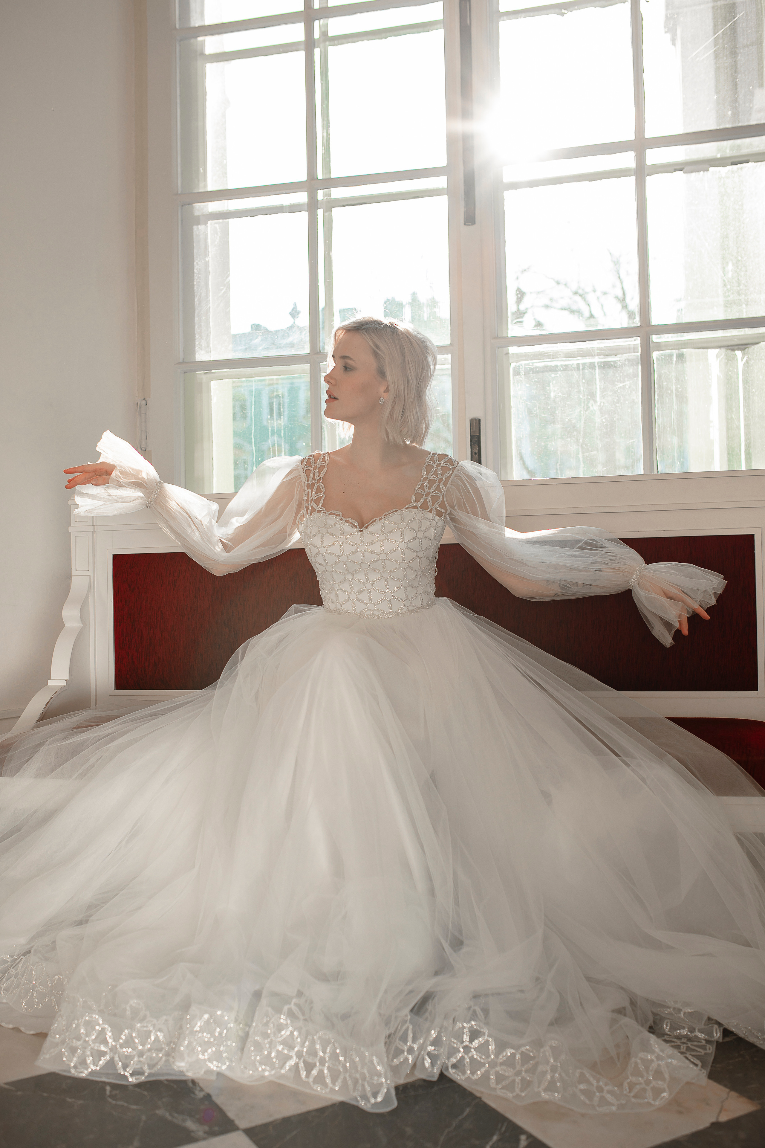 Съёмка для модного дома «Natalia Gradova»