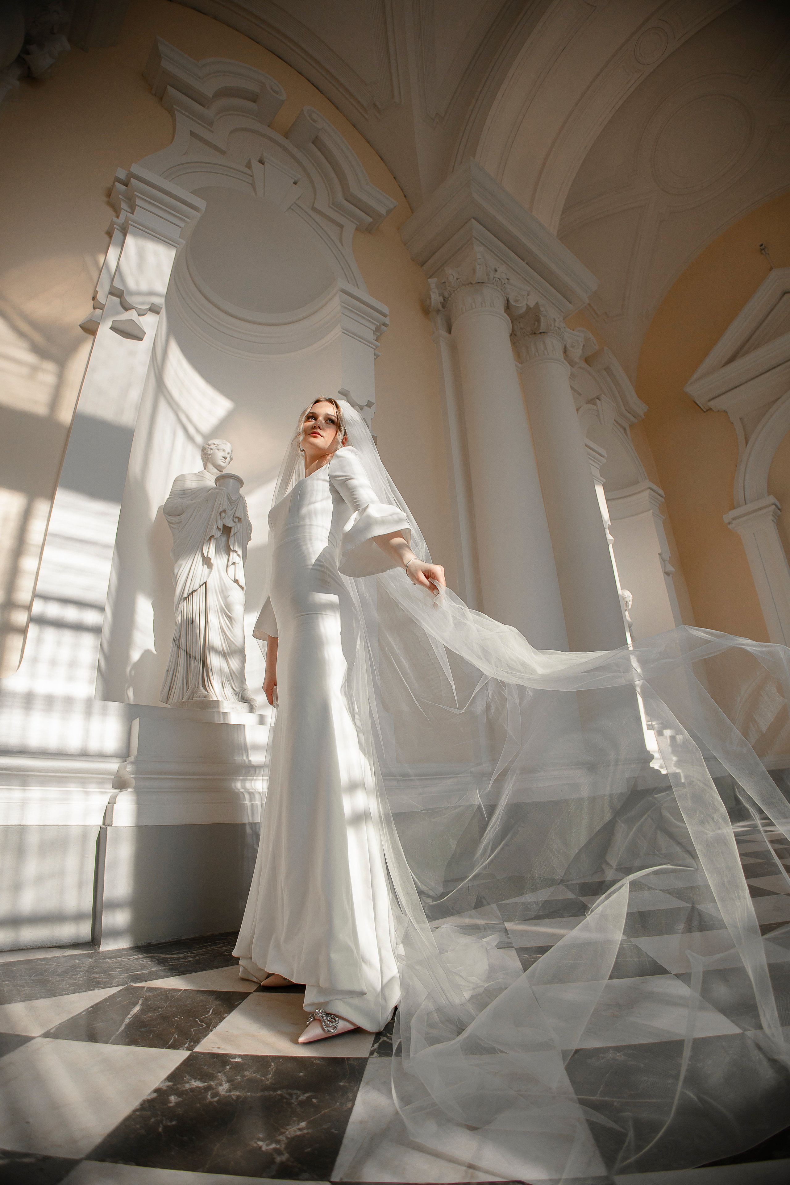 Съёмка для модного дома «Natalia Gradova»