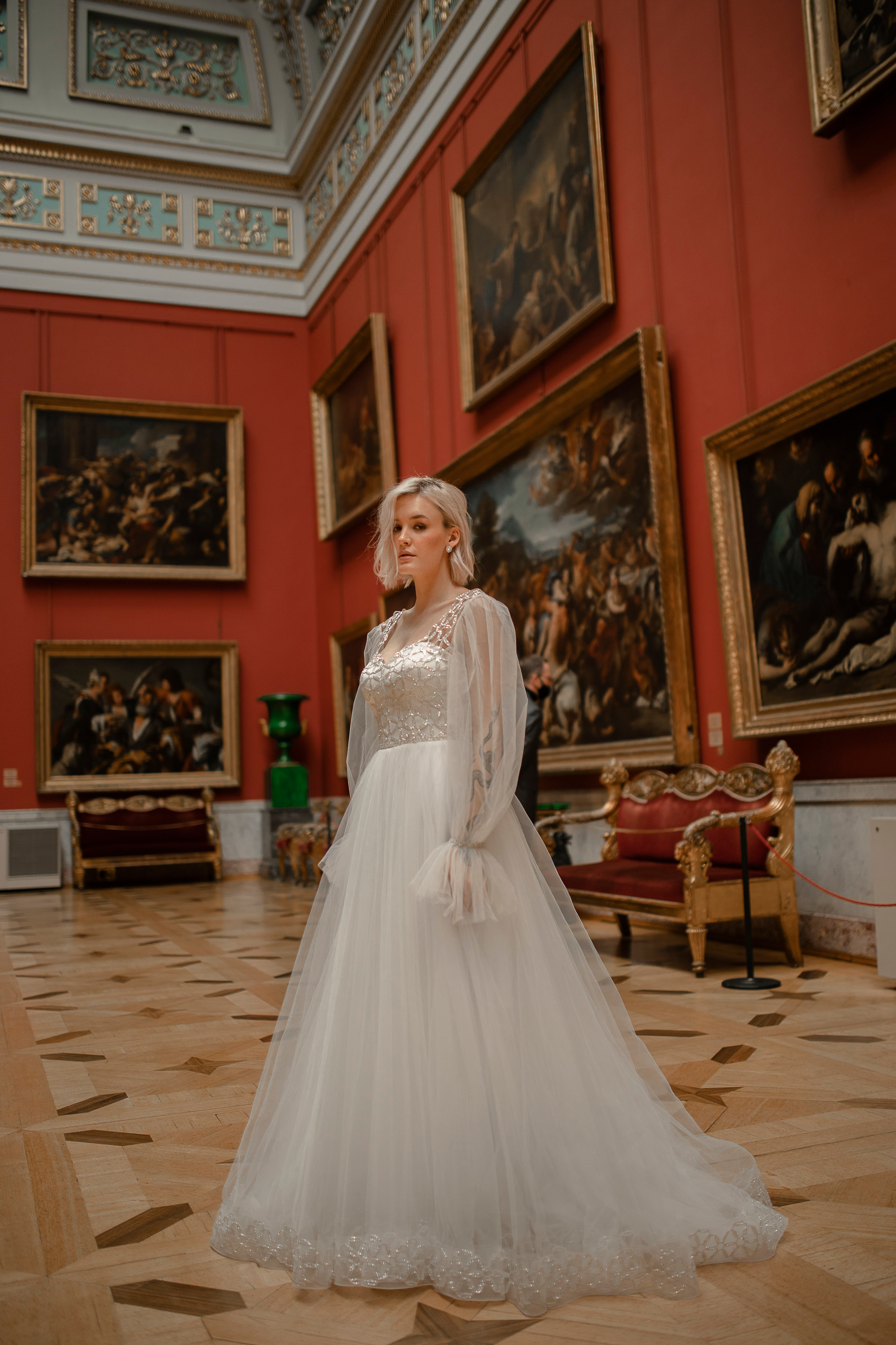 Съёмка для модного дома «Natalia Gradova»