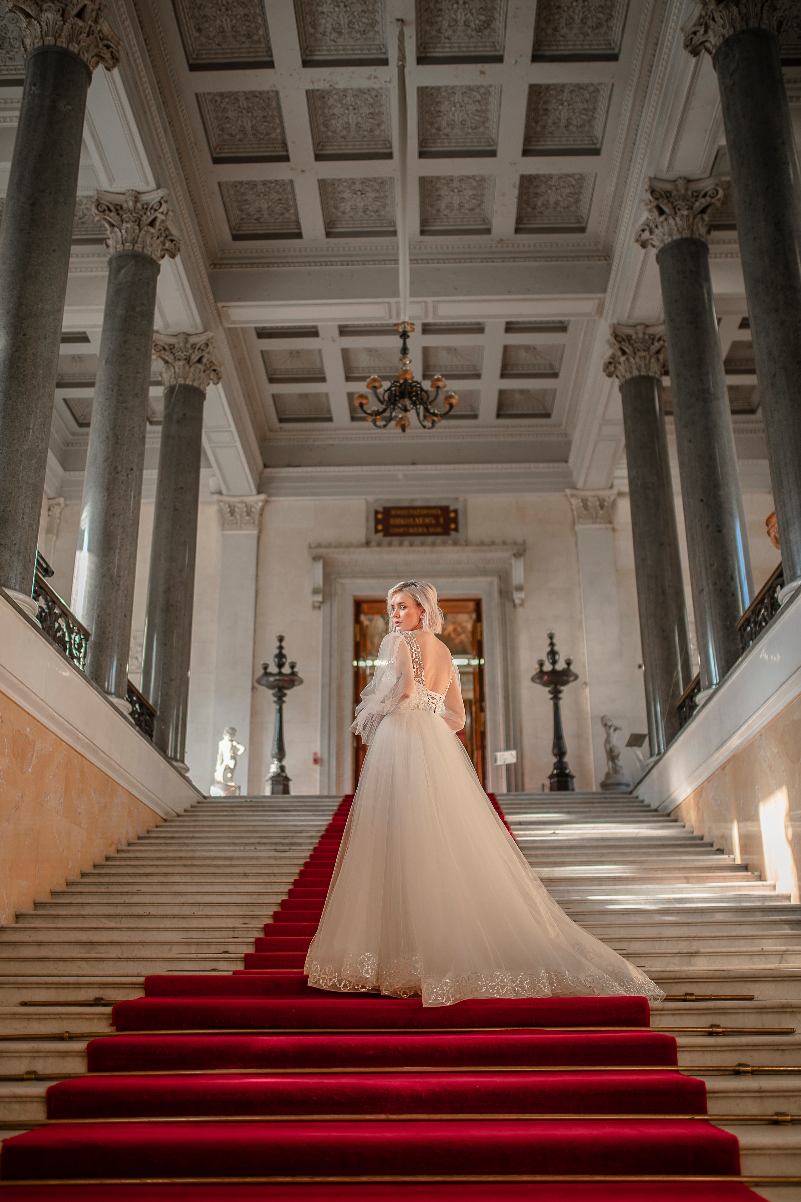 Съёмка для модного дома «Natalia Gradova»