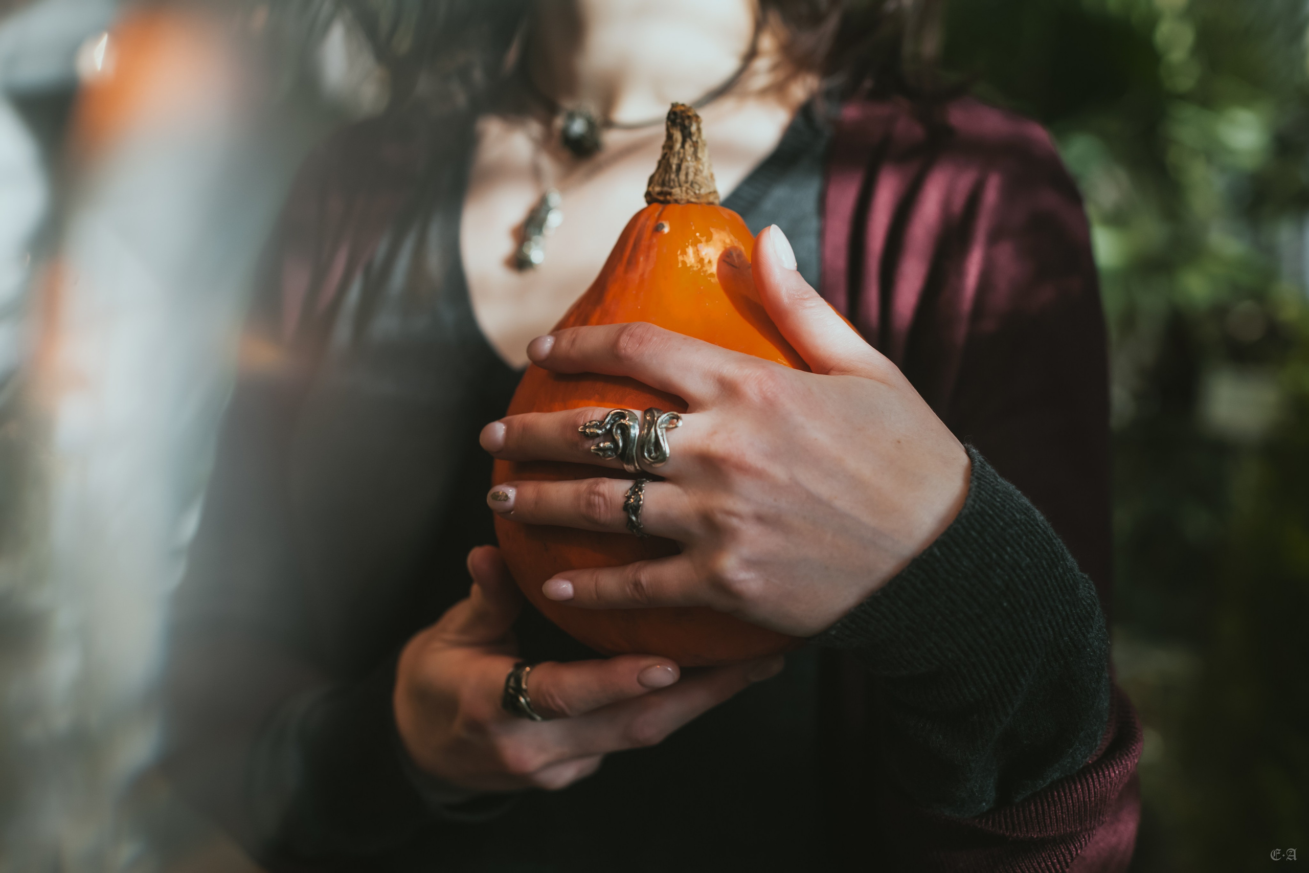 Осенние колосья для Белой Волчицы. Фотограф Ellairen