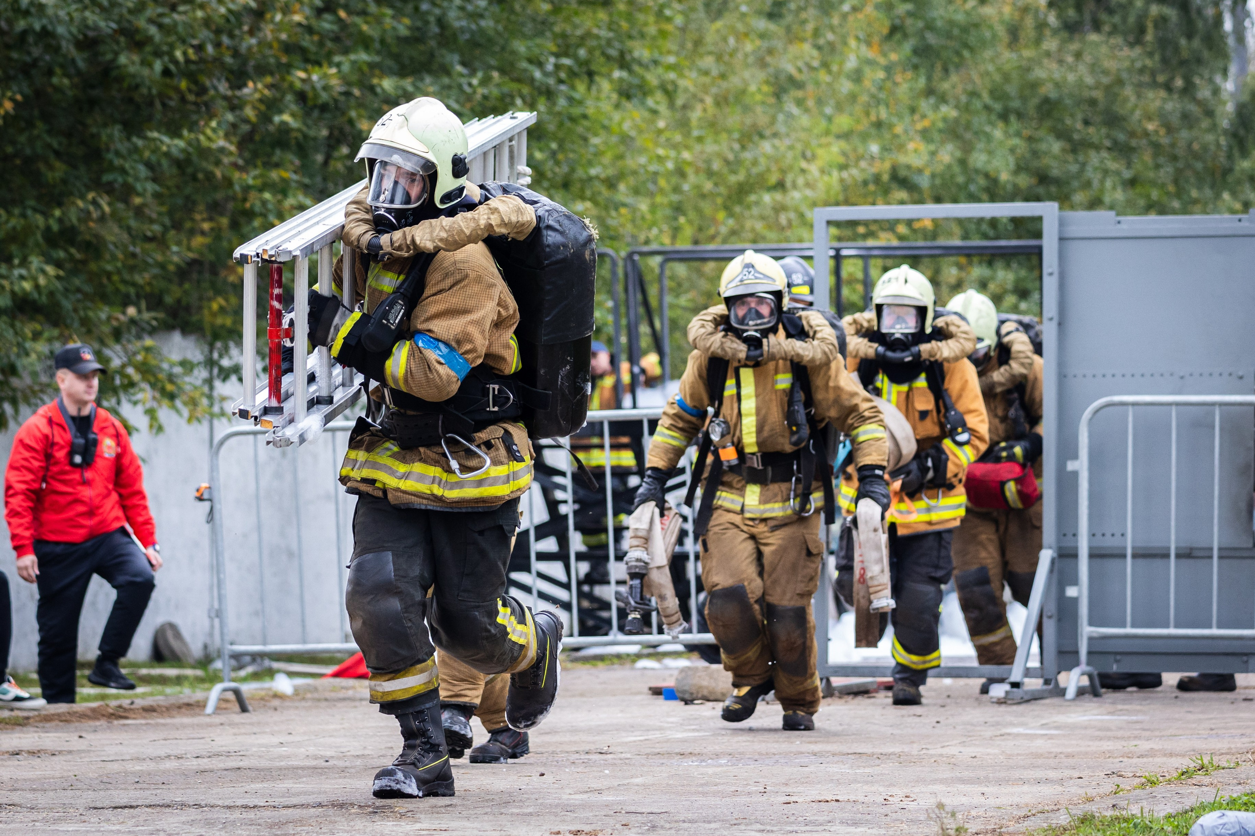Финал международных соревнований среди пожар но-спасательных подразделений. Фотограф в Санкт-Петербурге
