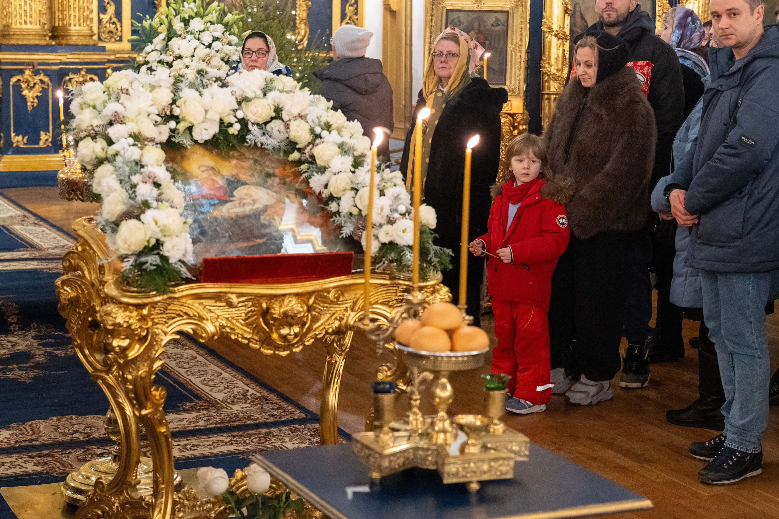 Праздничное бдение в Николо-Богоявленском морском соборе. НИКОЛО-БОГОЯВЛЕНСКИЙ МОРСКОЙ СОБОР