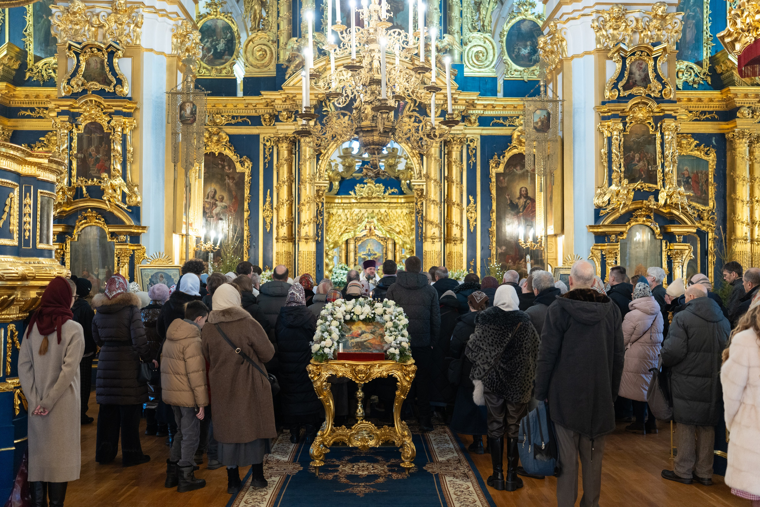 Неделя 31-я по Пятидесятнице, по Рождестве Христовом. Попразднство Рождества Христова. Правв. Иосифа Обручника, Давида царя и Иакова. НИКОЛО-БОГОЯВЛЕНСКИЙ МОРСКОЙ СОБОР