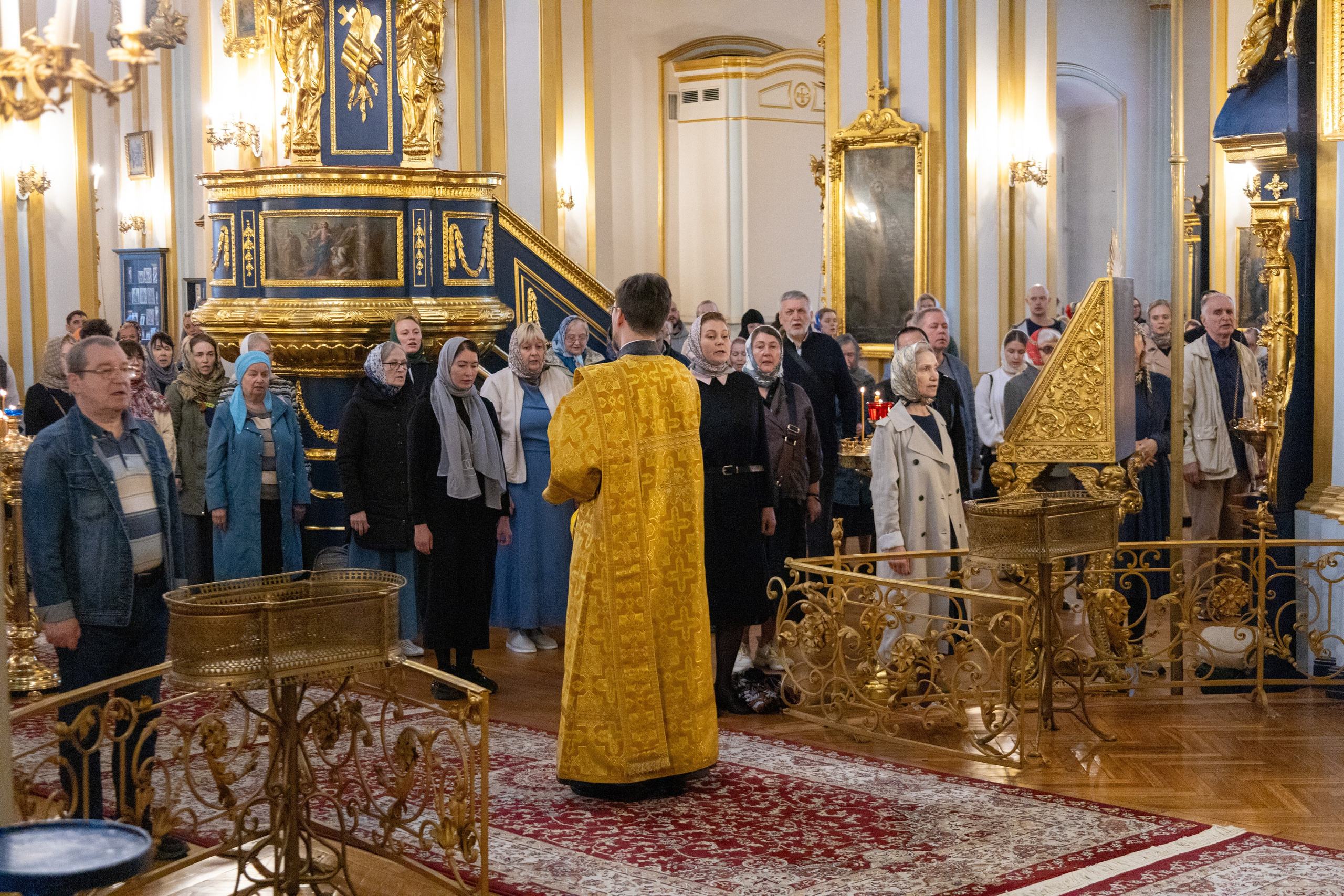 НЕДЕЛЯ 3-Я ПО ПЯТИДЕСЯТНИЦЕ. ВСЕХ СВЯТЫХ САНКТ-ПЕТЕРБУРГСКОЙ МИТРОПОЛИИ. НИКОЛО-БОГОЯВЛЕНСКИЙ МОРСКОЙ СОБОР